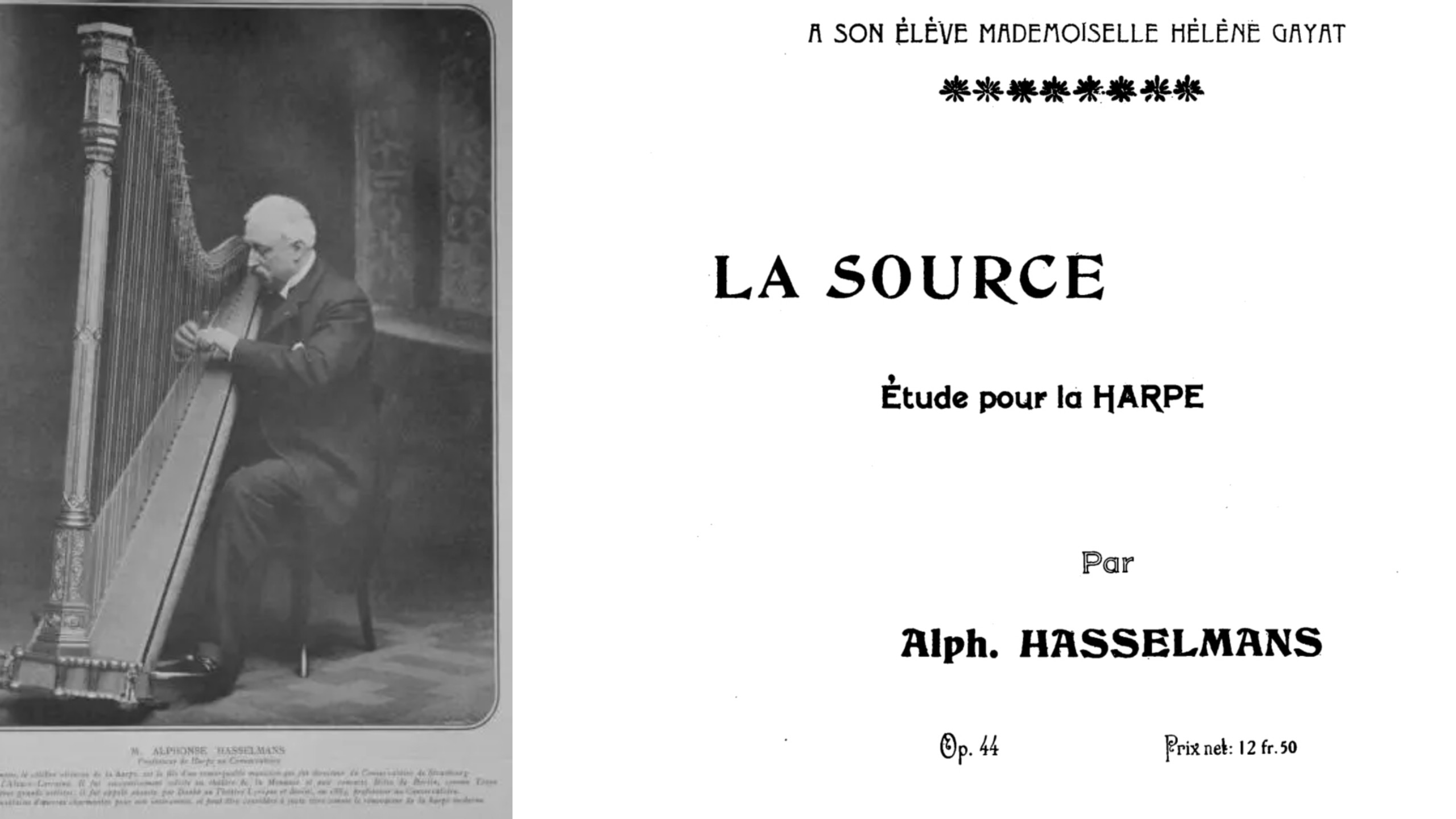 隽永而璀璨 Alphonse Hasselmans：La Source 源泉（Susanna Mildonian）