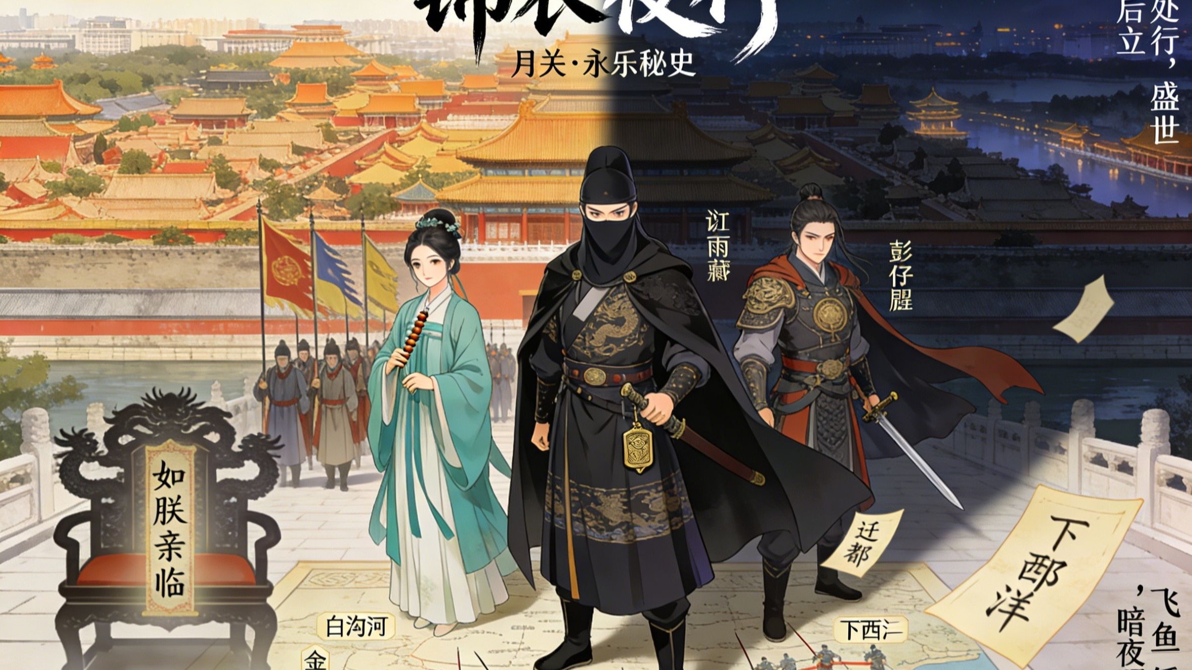 【穿越】《锦衣夜行》永乐盛世建设丨低调权谋丨有声小说【完本】