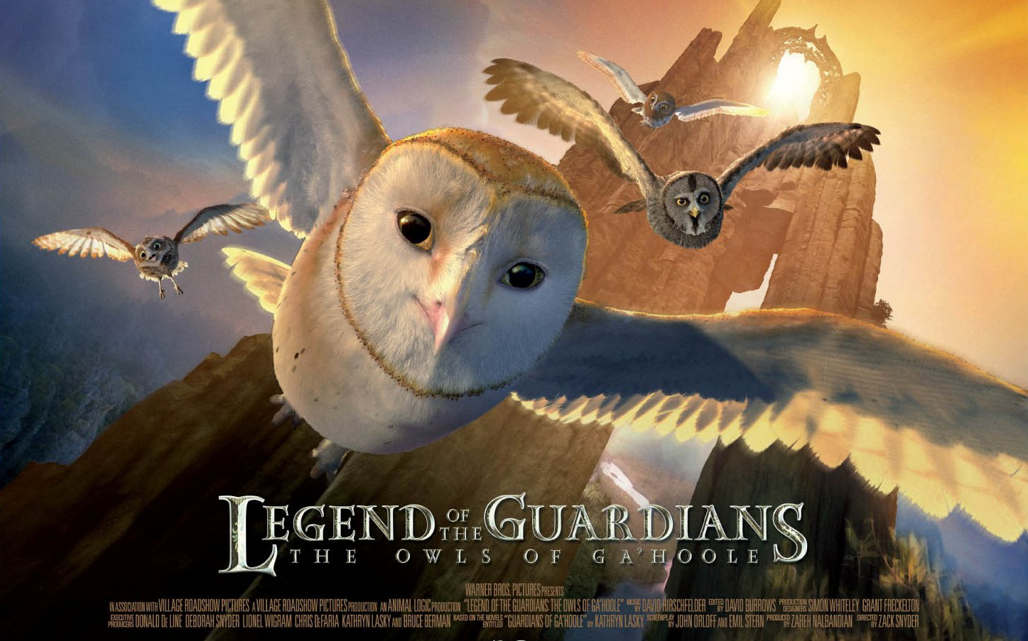 《猫头鹰王国：守卫者传奇 / Legend of the Guardians: The Owls of Ga'Hoole》1080P预告片