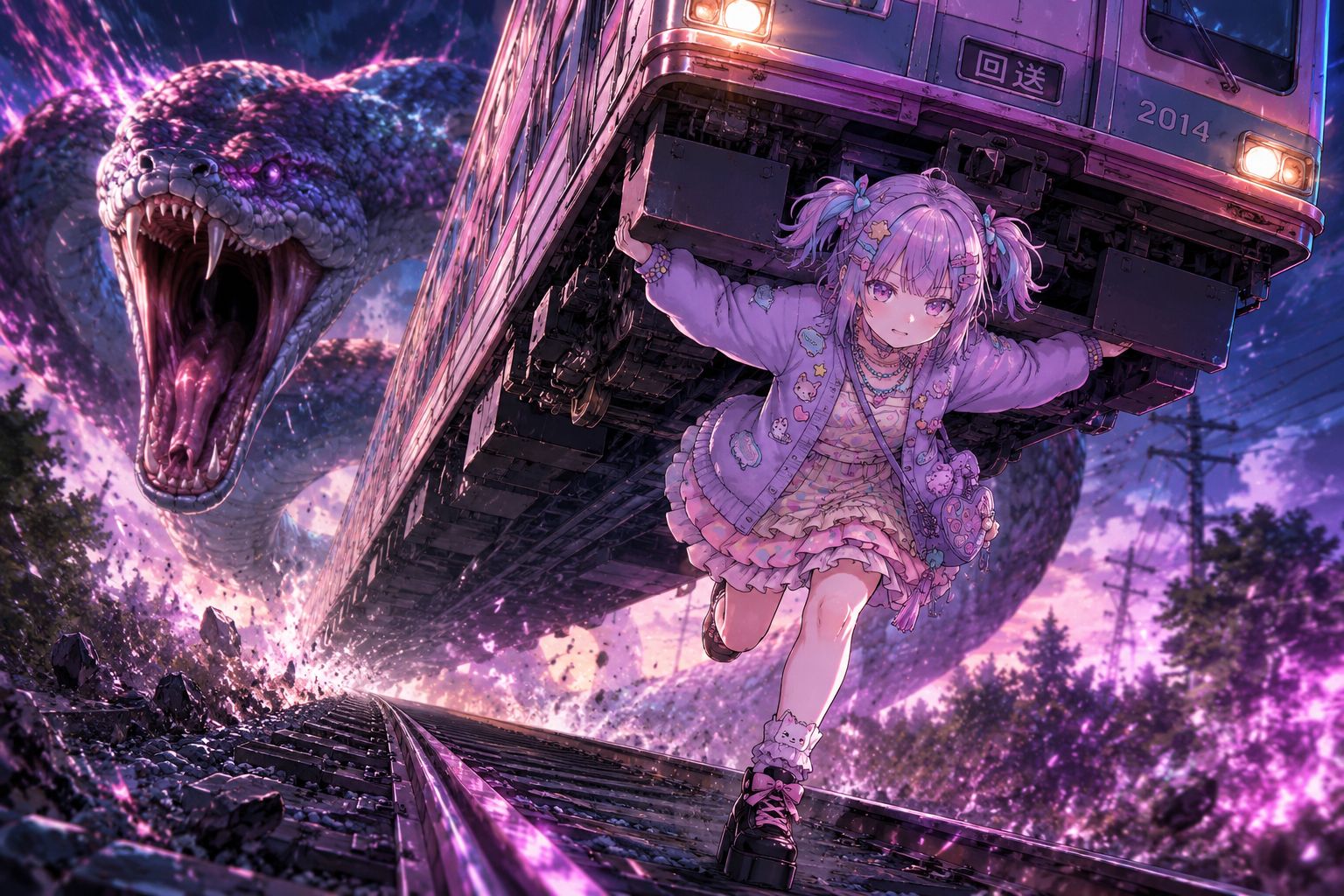 你的机器人坐火车从你身边逃离，追寻自由，然后她遇到了… 【7月原创/机娘女仆】《仿生人形-命》第七集 心莓的故障 ep07-全球首发【up动画】