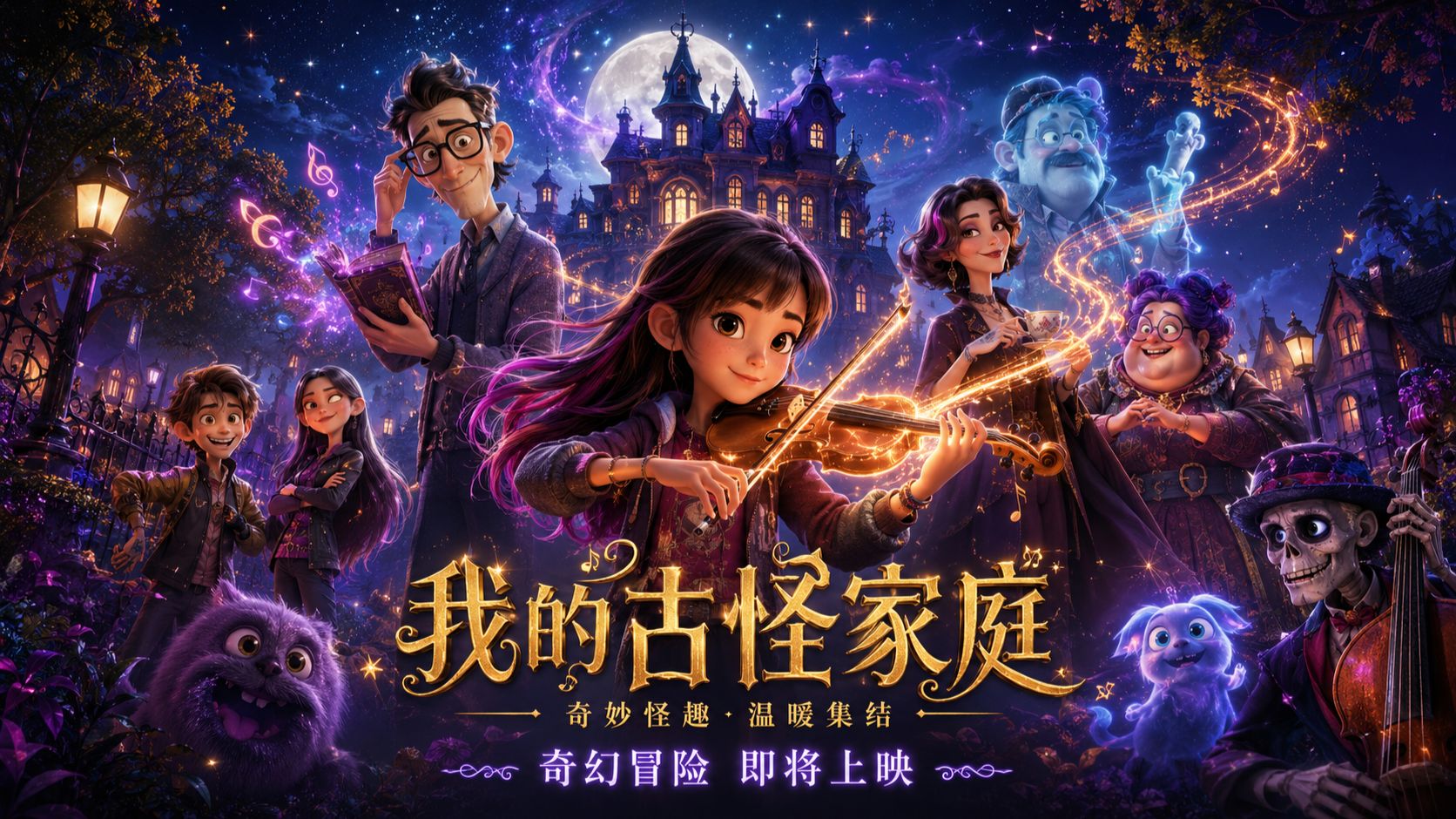 《我的古怪家庭》台配国语