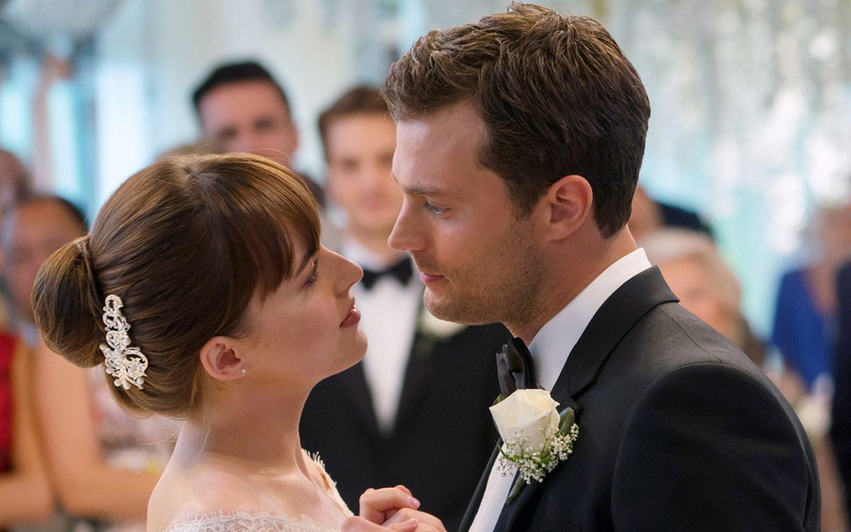 【九亿女孩的梦中婚礼】五十度飞Fifty shades freed 婚礼加蜜月剪辑-达妹太美了叭