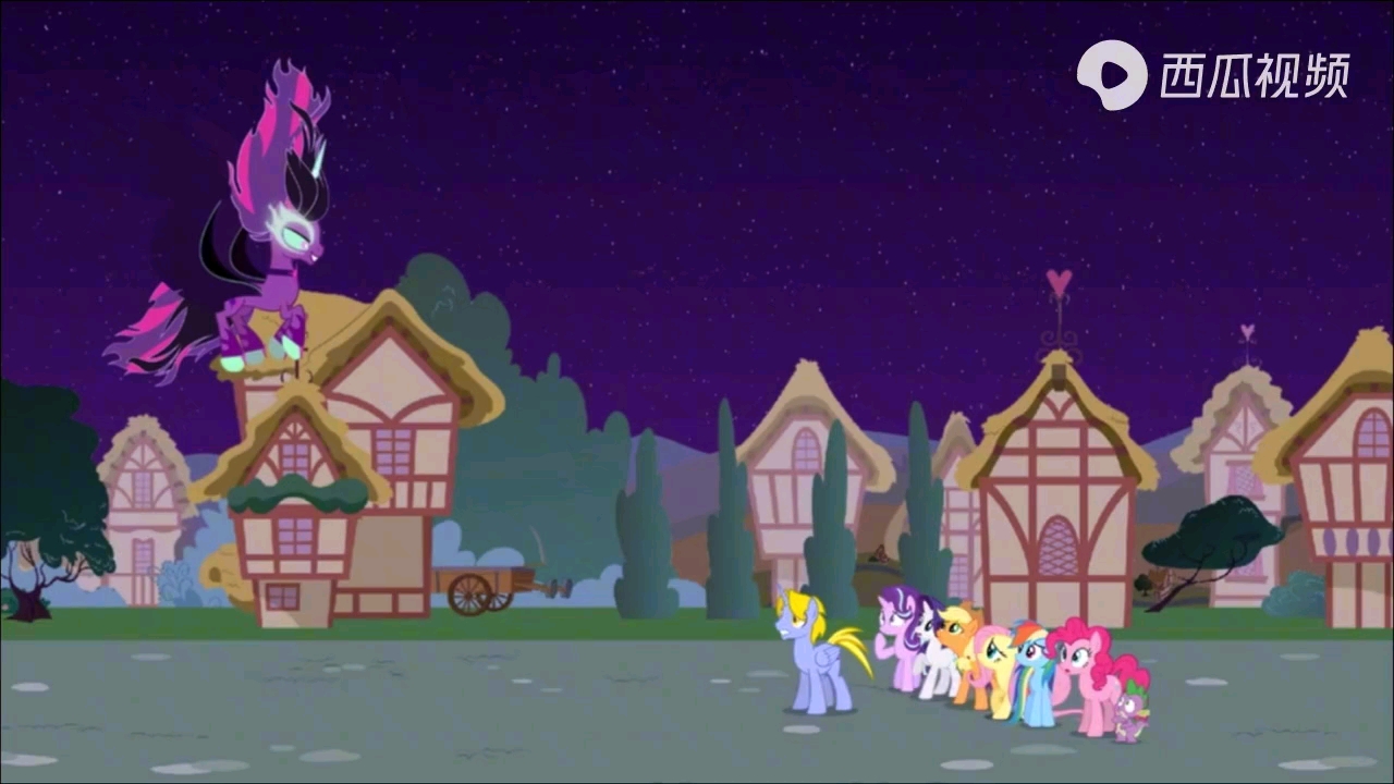 【同人】【熟肉】【模仿友谊大赛】【MLP】小马宝莉《午夜闪闪降临》