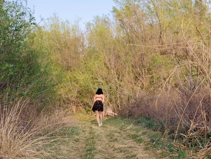 户外 山间小路