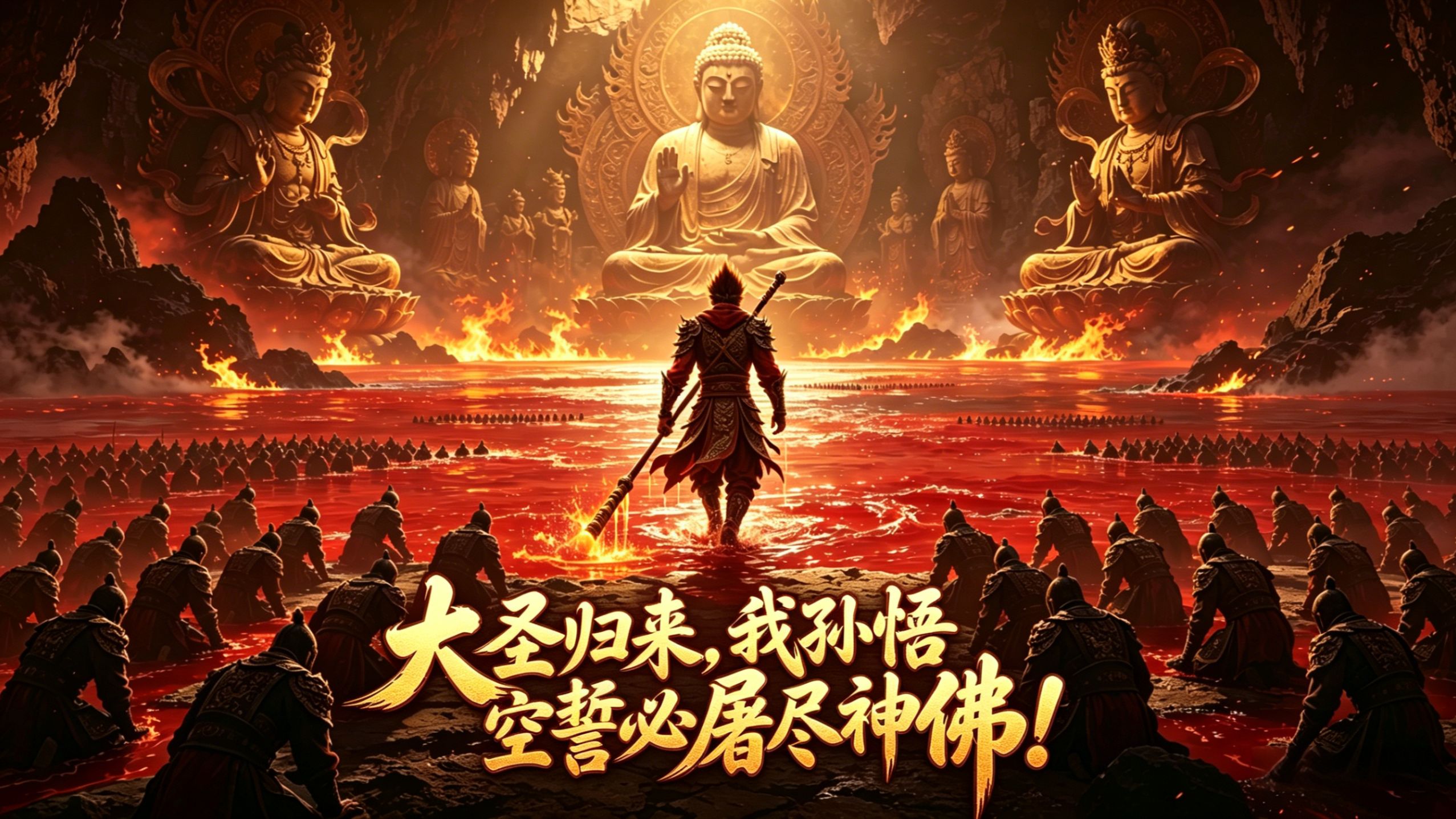 已完结【大圣归来，我孙悟空誓必屠尽神佛！】1-1076 当唐僧师徒四人在灵山受封的时候，灵山脚下，一个看起来象是乞丐的男子眼中流露出不屑之色，他恨恨的低声说道