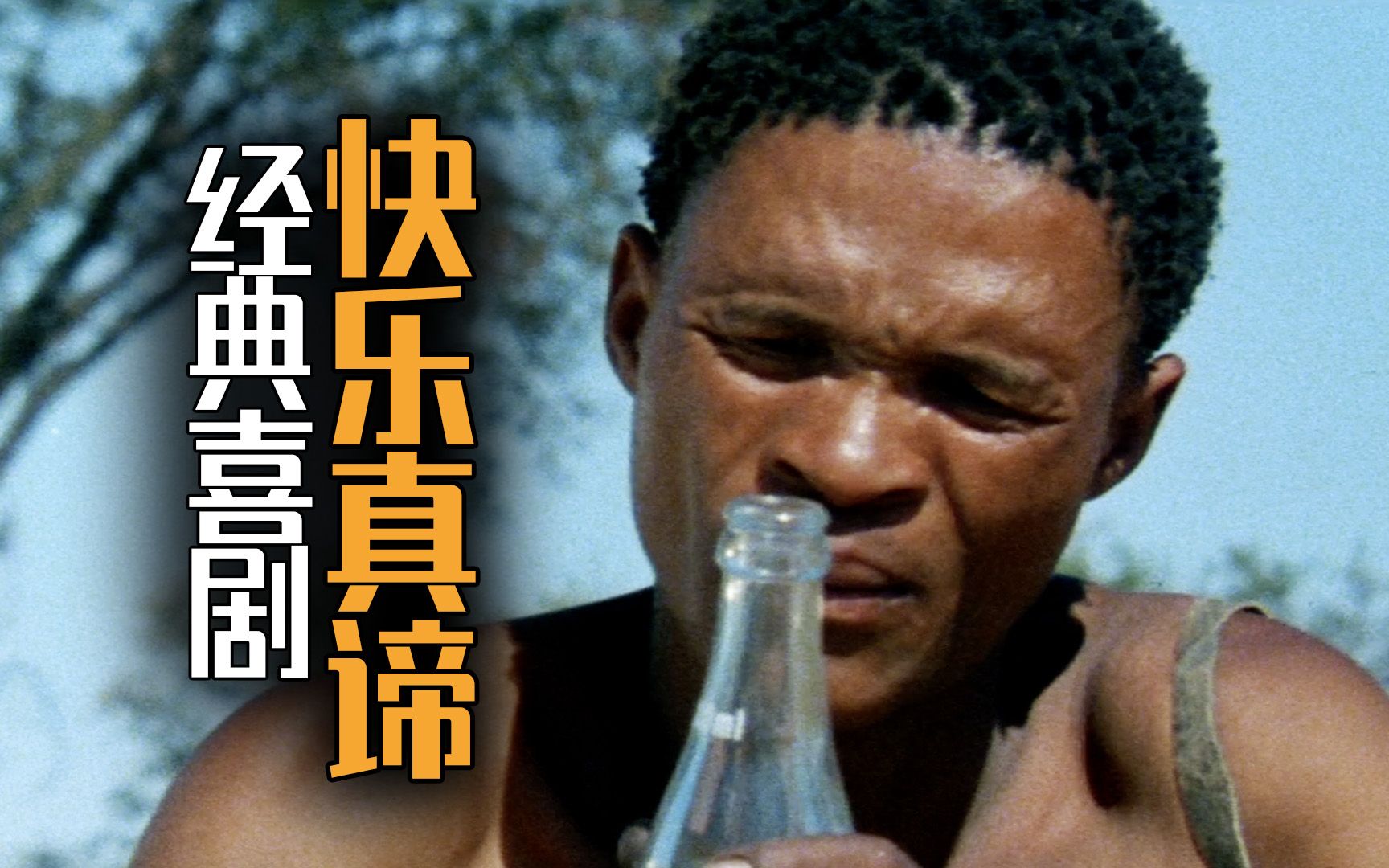 【麦绿素】一个可乐瓶改变了一群土著人的生活，却告诉了我们快乐的真谛《上帝也疯狂》