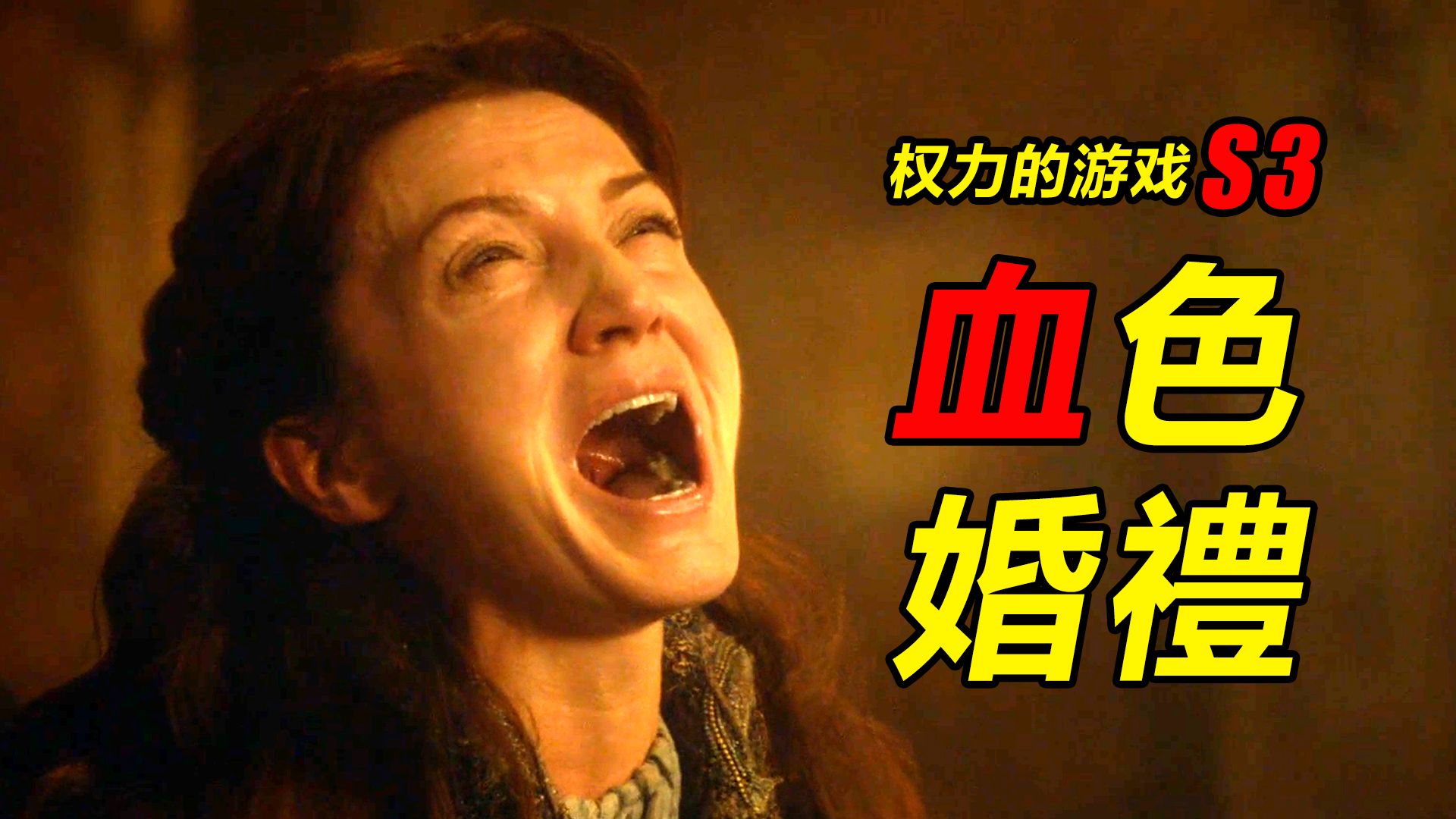 《权力的游戏》第3季解说，血色婚礼，全程炸裂！