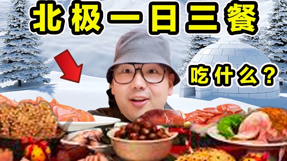 探秘北极圈！北极人一日三餐！到底吃什么？