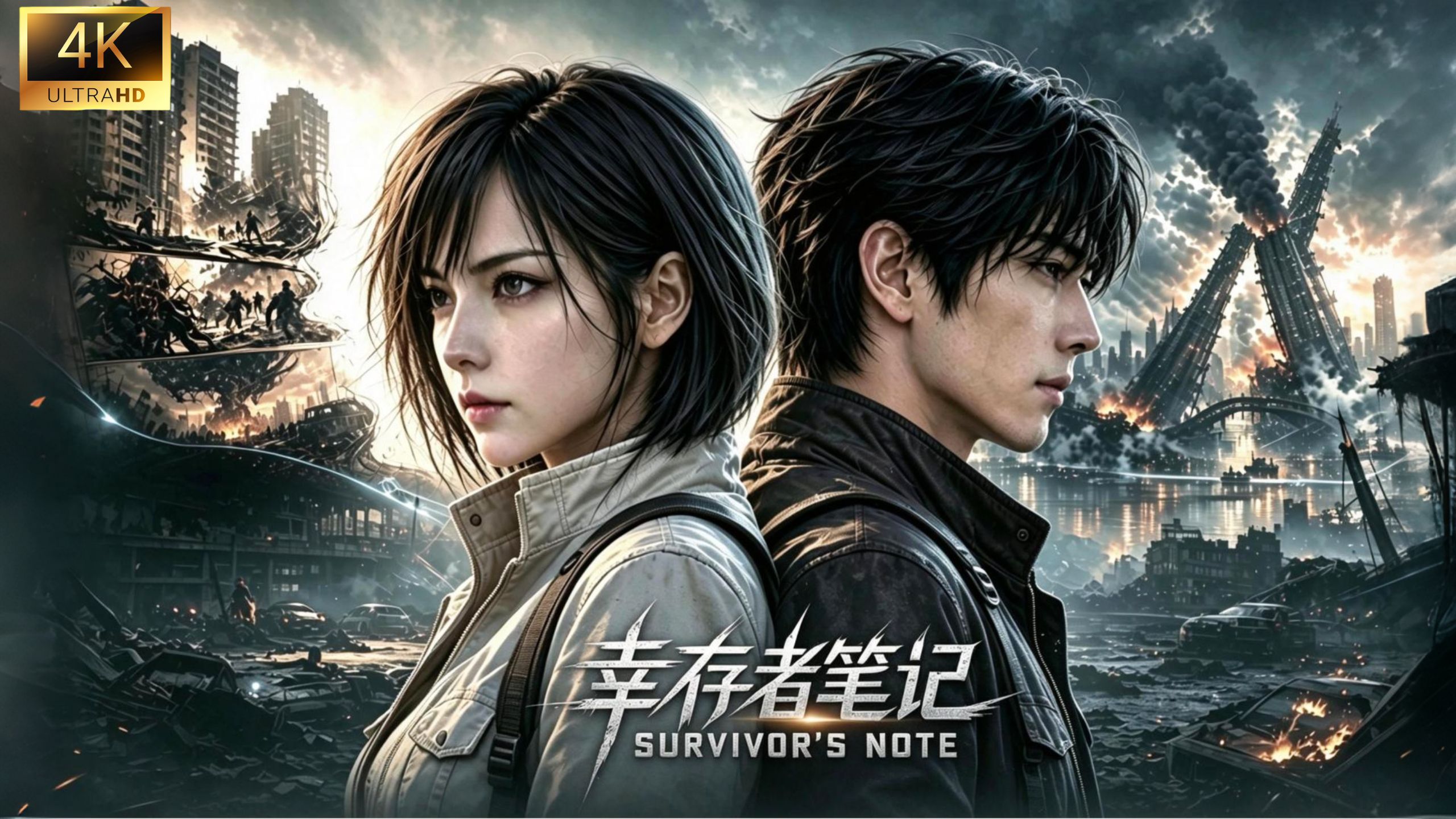 【幸存者笔记】4K 完美路线 全结局+100%探索+全剧情流程通关攻略 丧尸末日题材AI互动影游