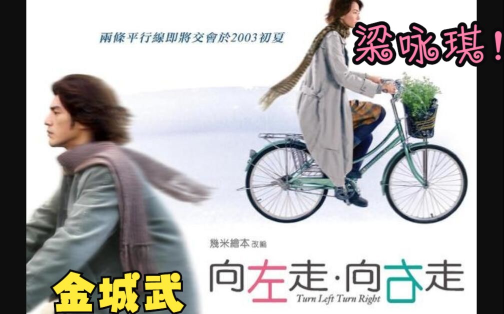 金城武 / 梁咏琪 2条平行线有没可能有交集！！！向左走·向右走 粤语解说