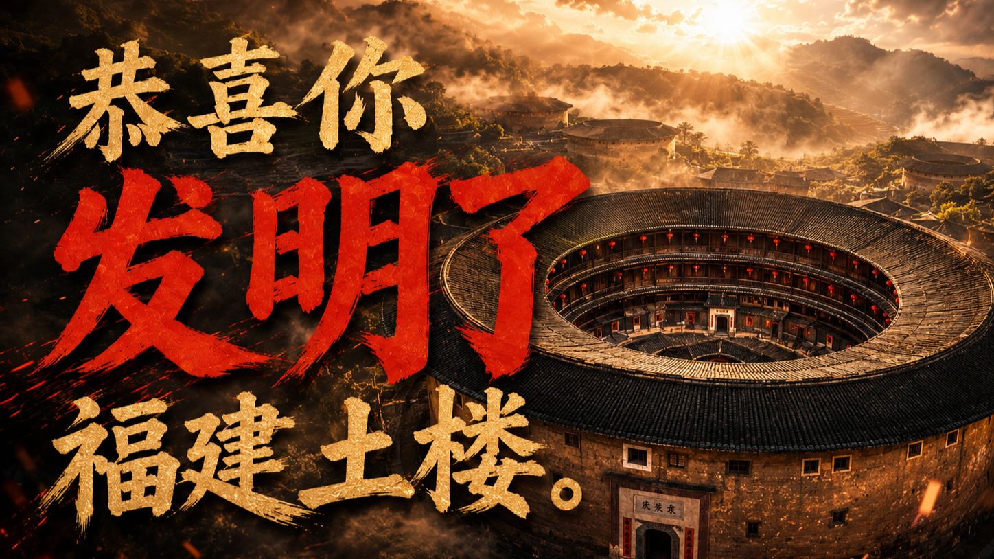【国家地理百科】中国的这座夯土楼，为什么造成这样？为什么能几百年不倒？