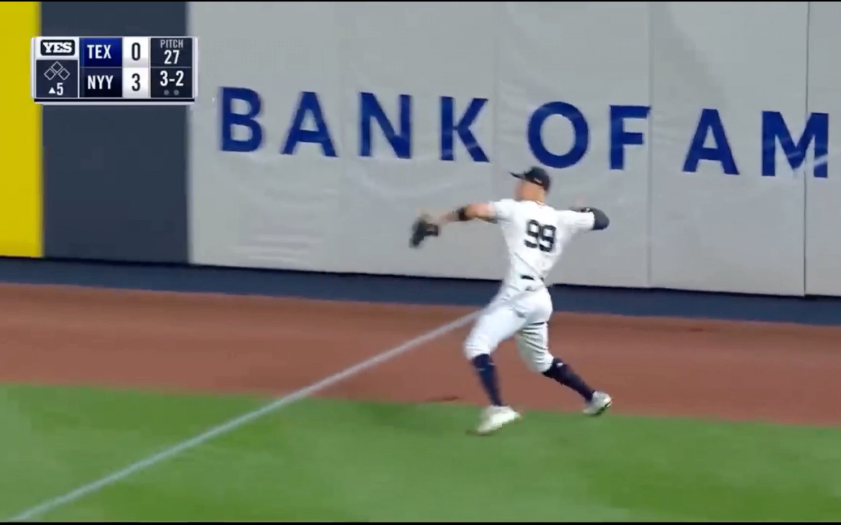 法官Aaron Judge镭射肩集锦