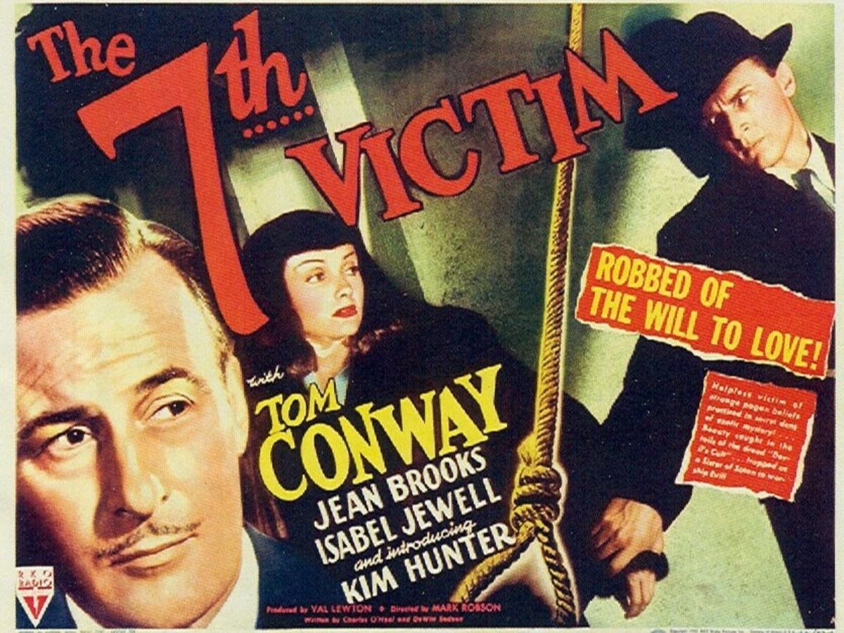 【英字】第七个被害者 The Seventh Victim (1943) 马克·罗布森+汤姆·康威