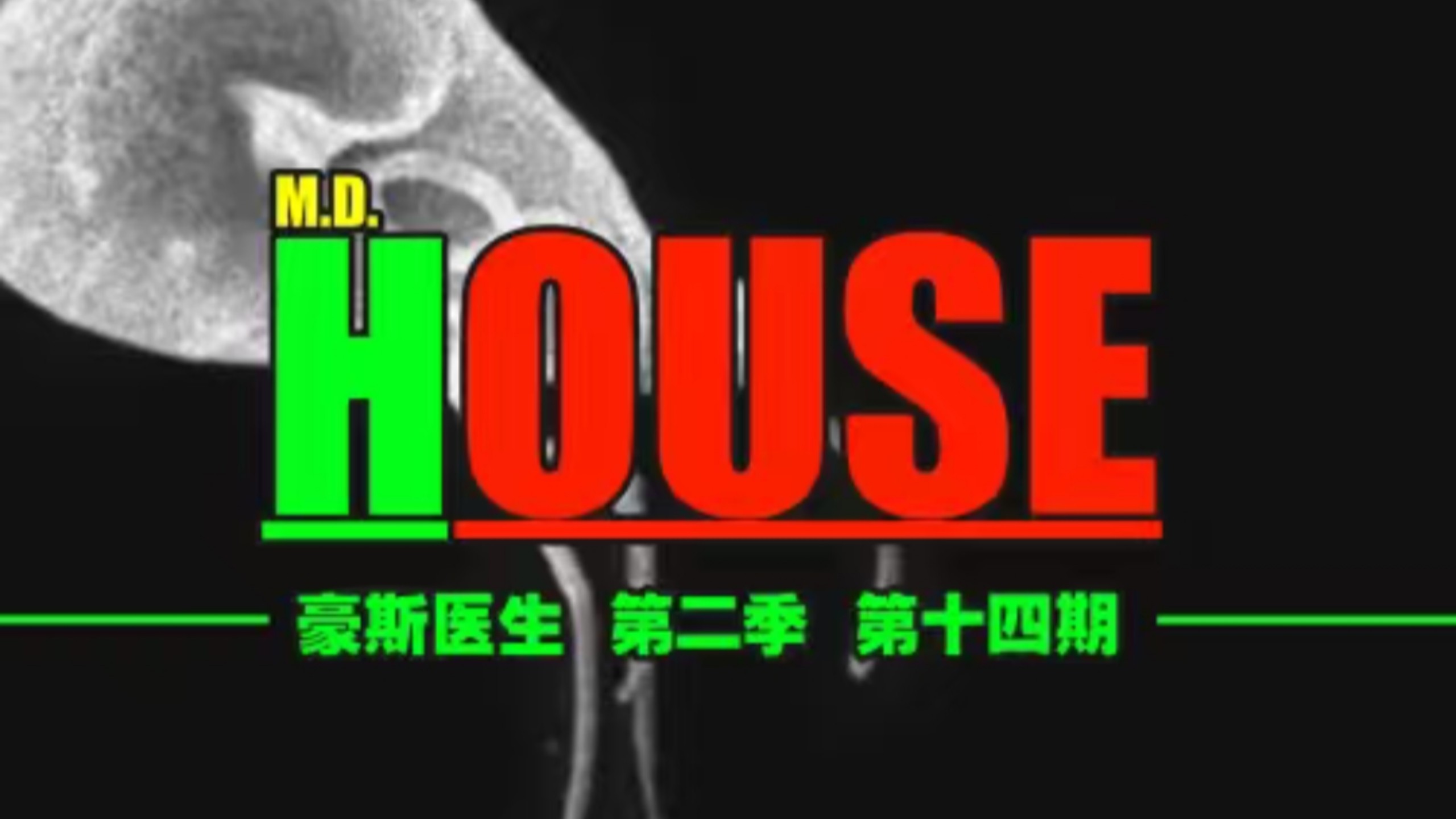 【钢刀-豪斯医生】  第二季  第十四期  片名：人鬼情未了