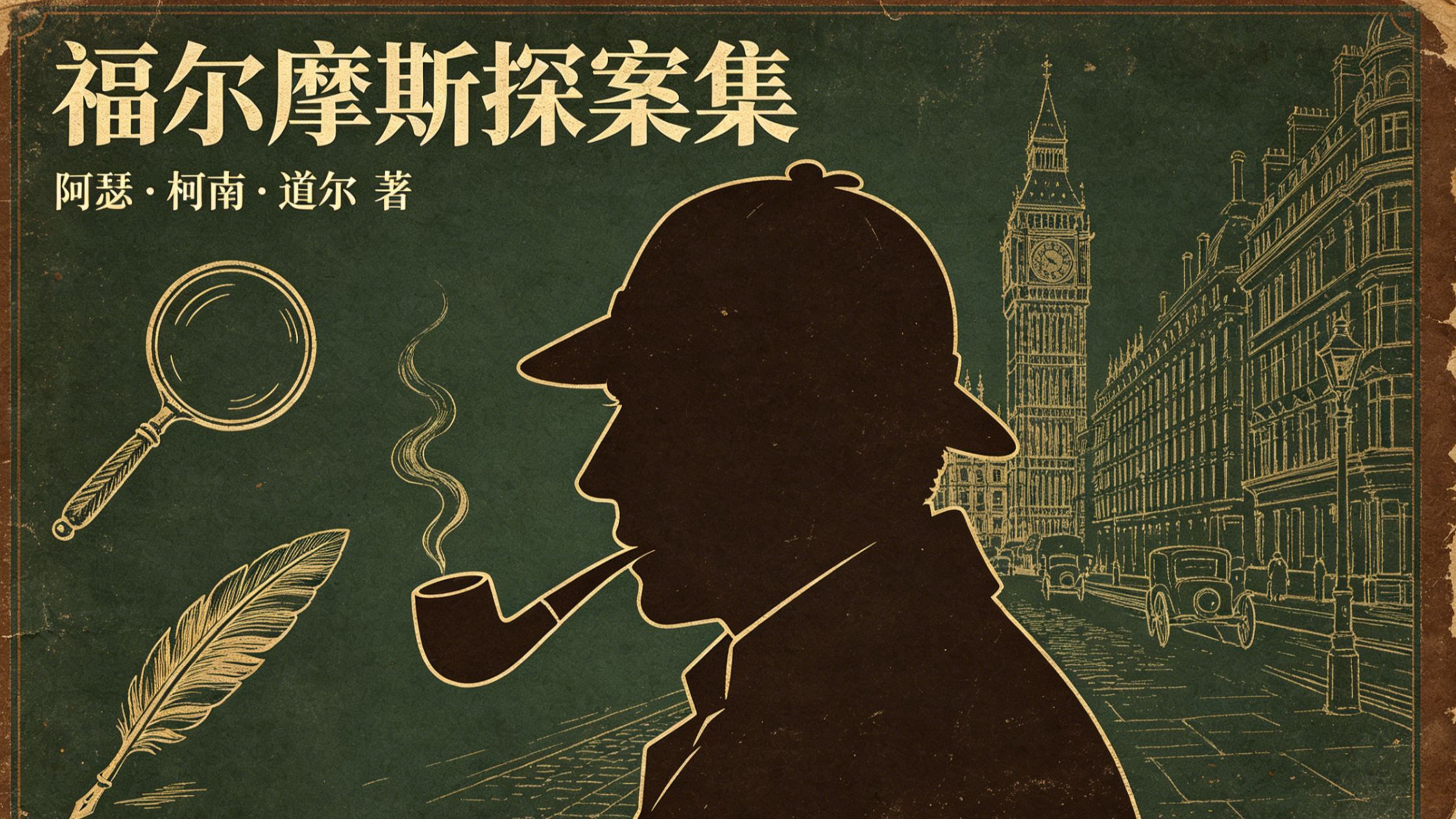 《福尔摩斯探案全集》 高分必看 有声书 助眠神器