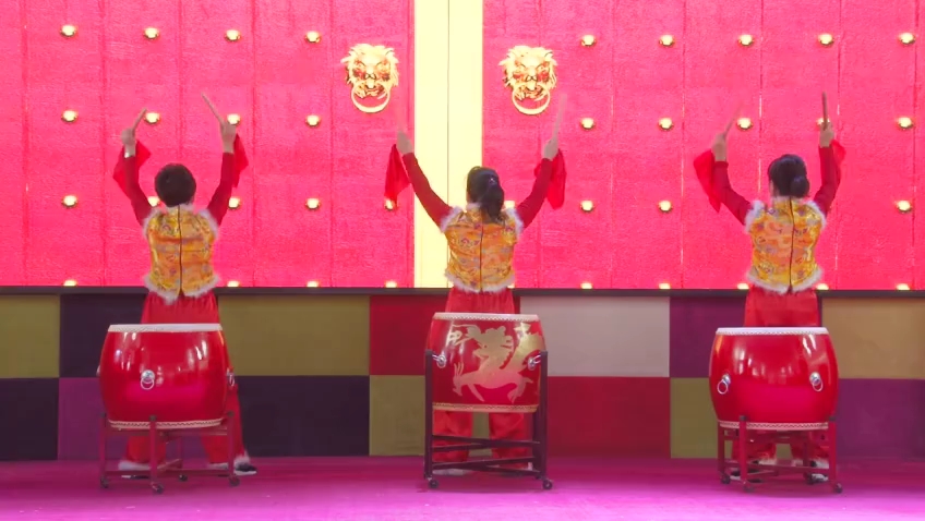 舞蹈，每天收集一点点——鼓舞《张灯结彩》