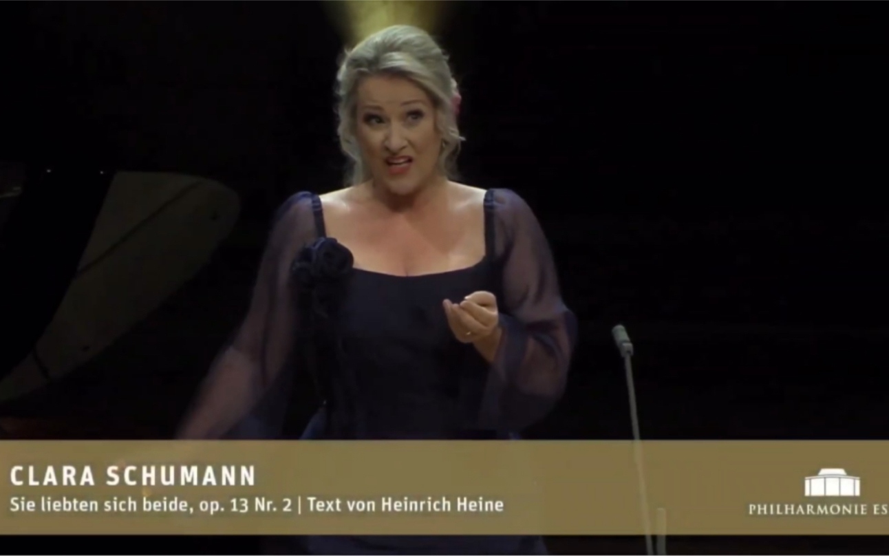Dina Damaru-"Sie liebten sich beide"，Op13Nr.2, Clara schumann