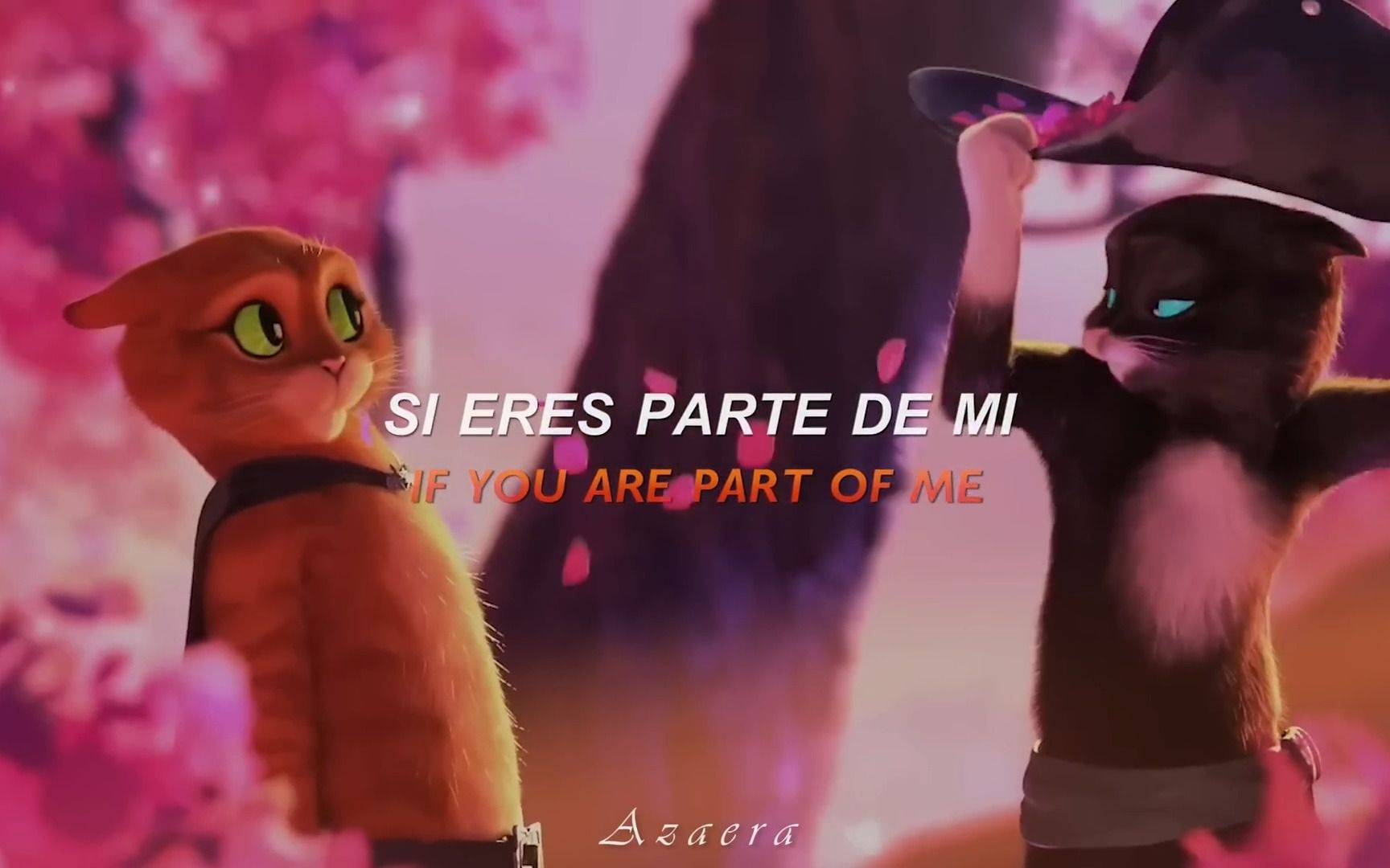 【不务正业6】两只猫的情歌-Por Que te Vas - Gaby Moreno-穿靴子的猫2