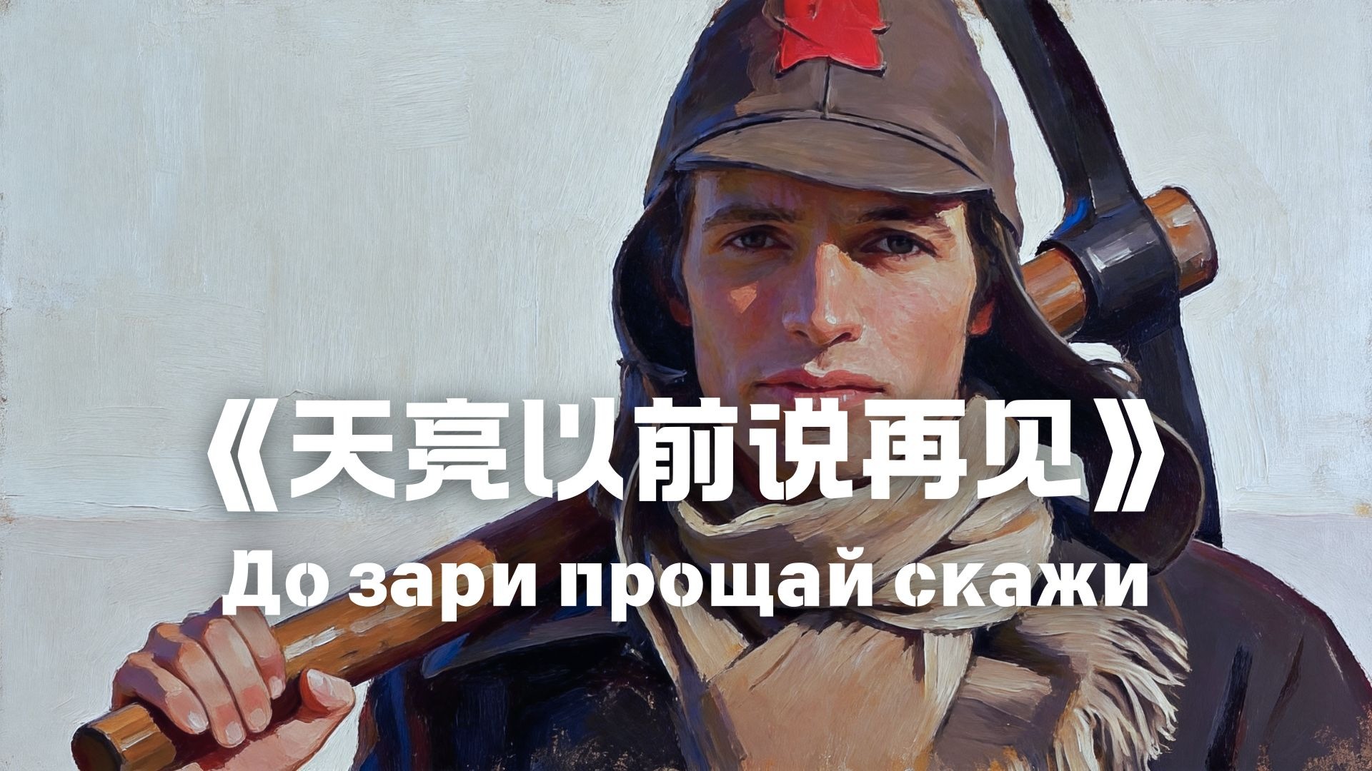 俄语版《天亮以前说再见》До зари прощай скажи“你该奋斗到生命的最后一刻”