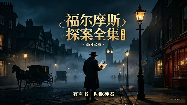 《福尔摩斯探案全集》 高分必看 有声书 助眠神器
