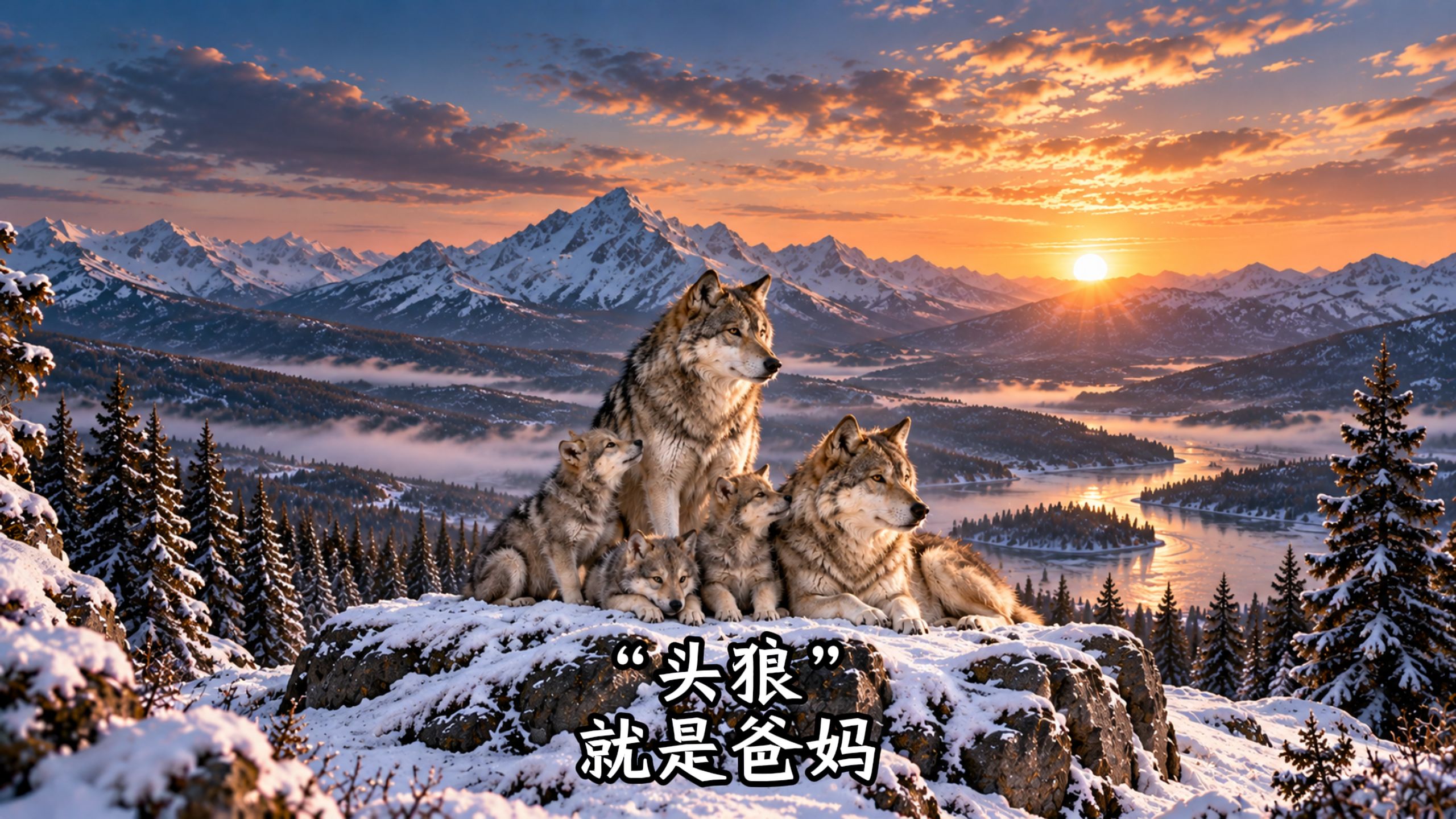 真正的狼群，根本没有“狼王”？