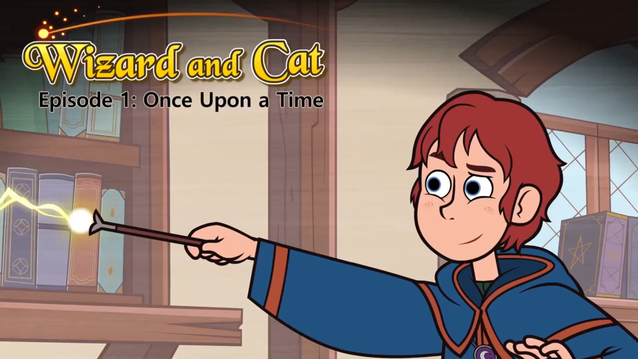 幼儿英语启蒙｜磨耳朵 Little Fox-Level 3 第01部-Wizard and Cat（72集全）无字幕