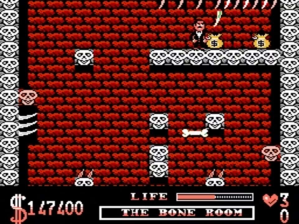 【FC游戏回顾】亚当斯一家 通关视频 The Addams Family (NES) Playthrough - NintendoComplete
