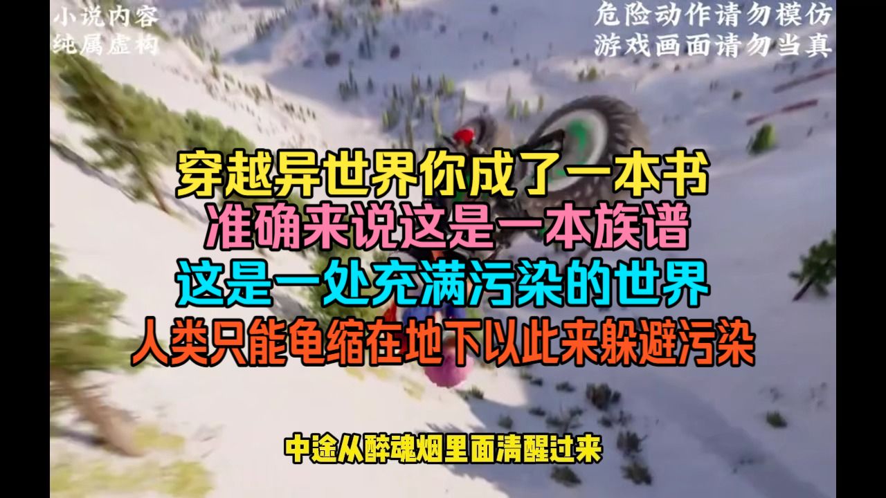 穿越异世界，你成了一本书，准确来说，这是一本族谱。 这是一处充满污染的世界，人类只能龟缩在地下，建立一层又一层的地下城，以此来躲避污染。 这个世界，同样有着诸多