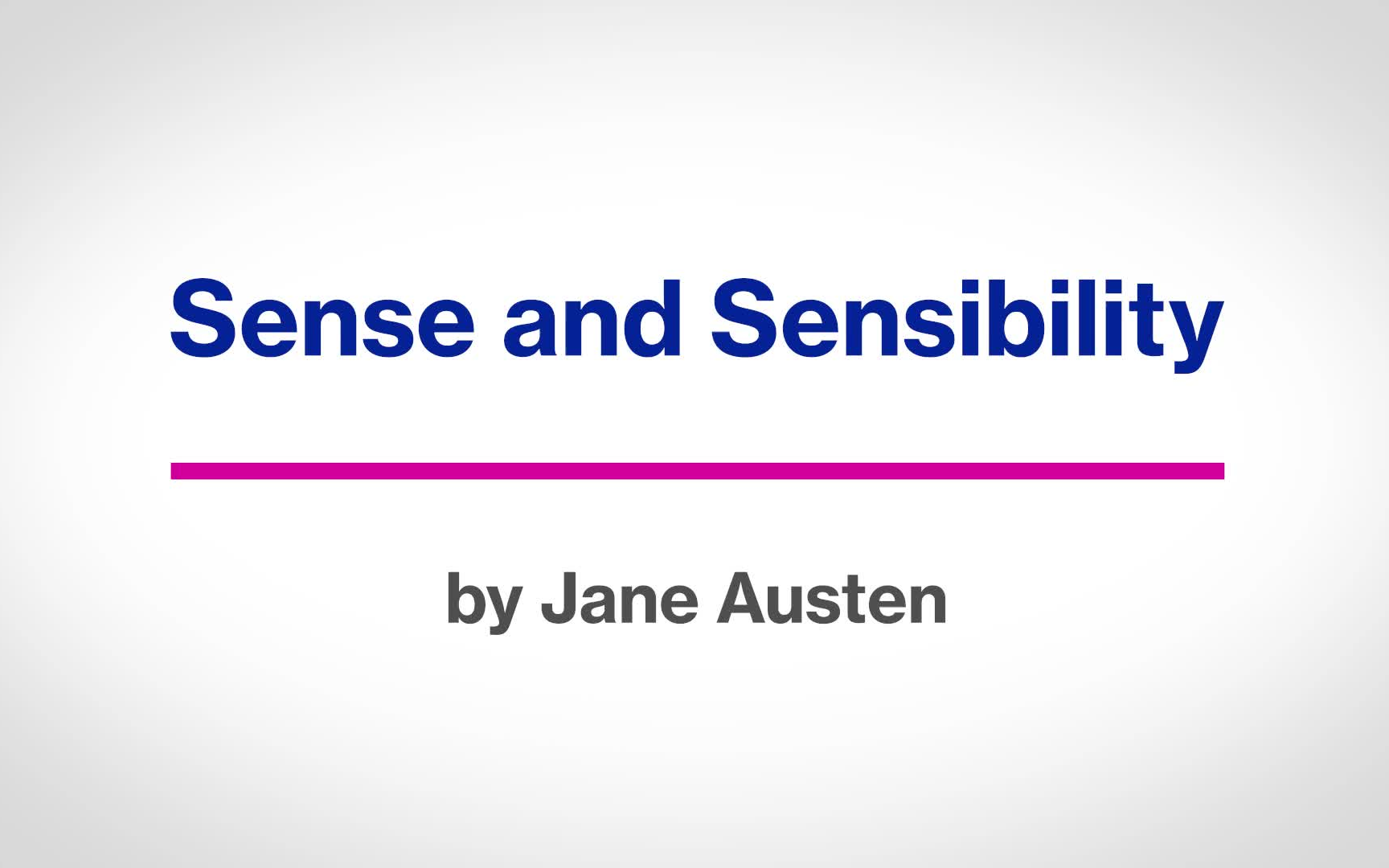 【精英必读百部世界名著】理智与情感-Sense and Sensibility 【文学素养】【英语听力】
