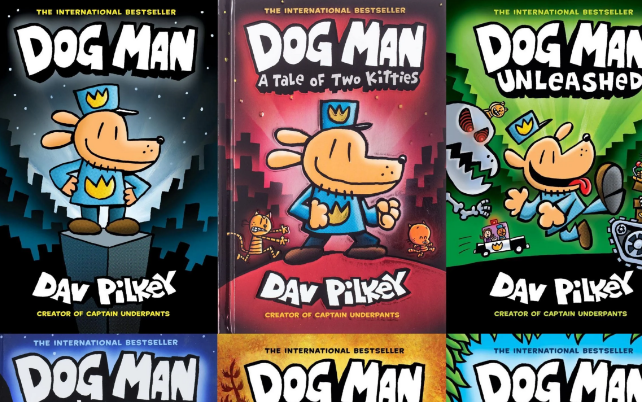 【全12册最佳音频+视频版】美国原版英文漫画桥梁书《神探狗Dog Man》超级搞笑 孩子一秒爱上英文阅读