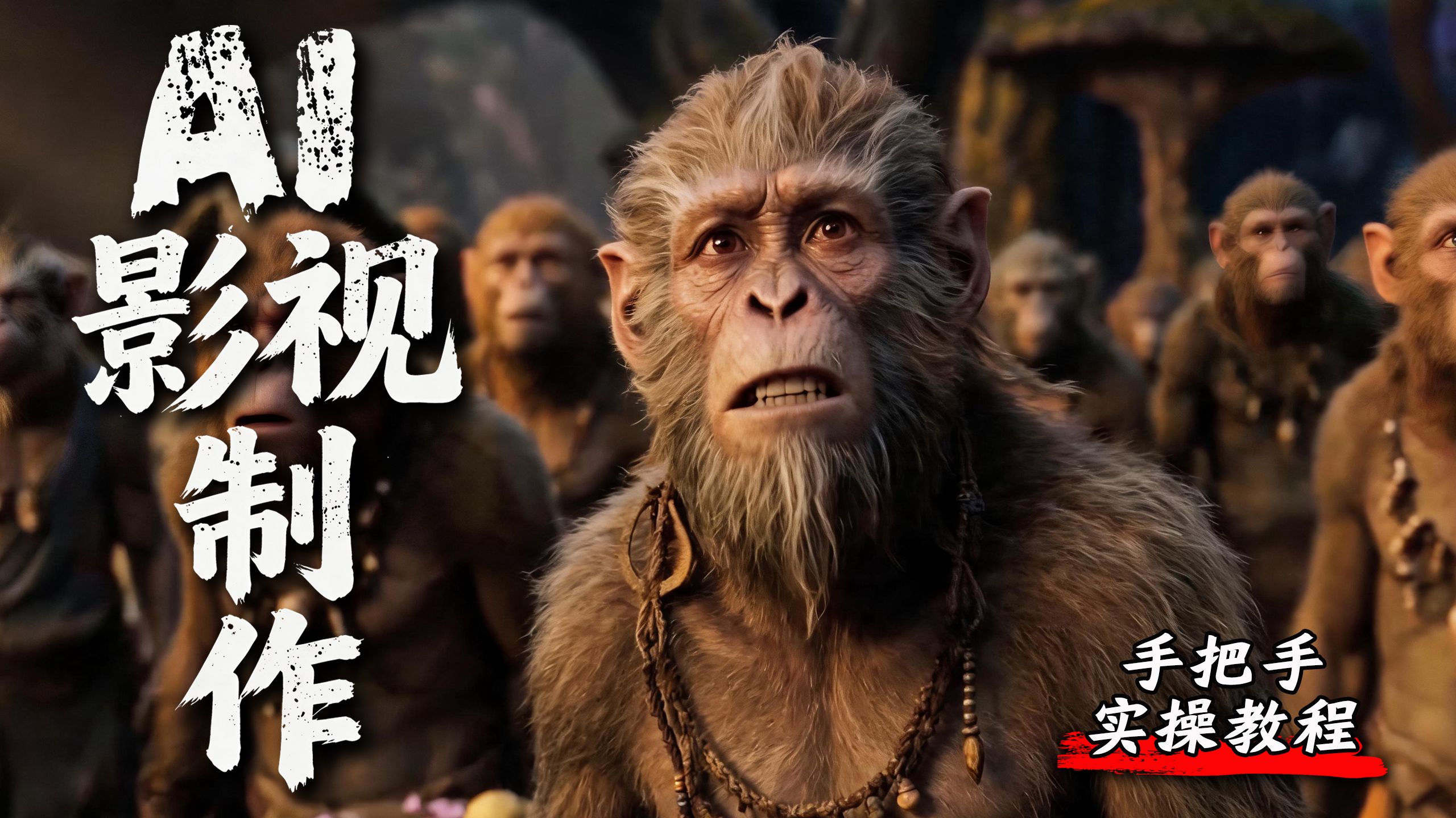 【后西游记】首部AIGC长剧《后西游记》上星黄金档！2小时快速掌握AI影视制作技巧，手把手教你从0到1制作AI电影！小白适用！学完即接单，带你玩转AI影视制作赛