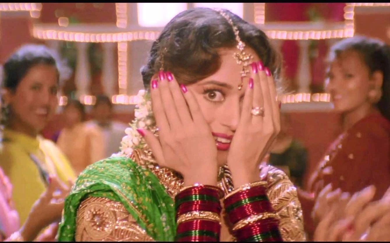 中字印度歌舞《豆田少女》Madhuri Dixit - Chane Ke Khet Mein