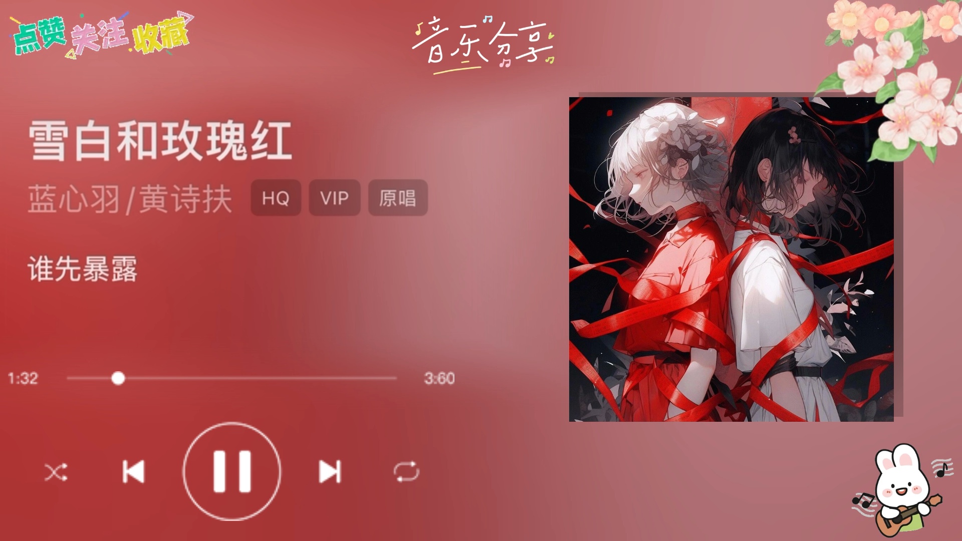 “这是一个关于双重人格的故事！”｜《雪白和玫瑰红》