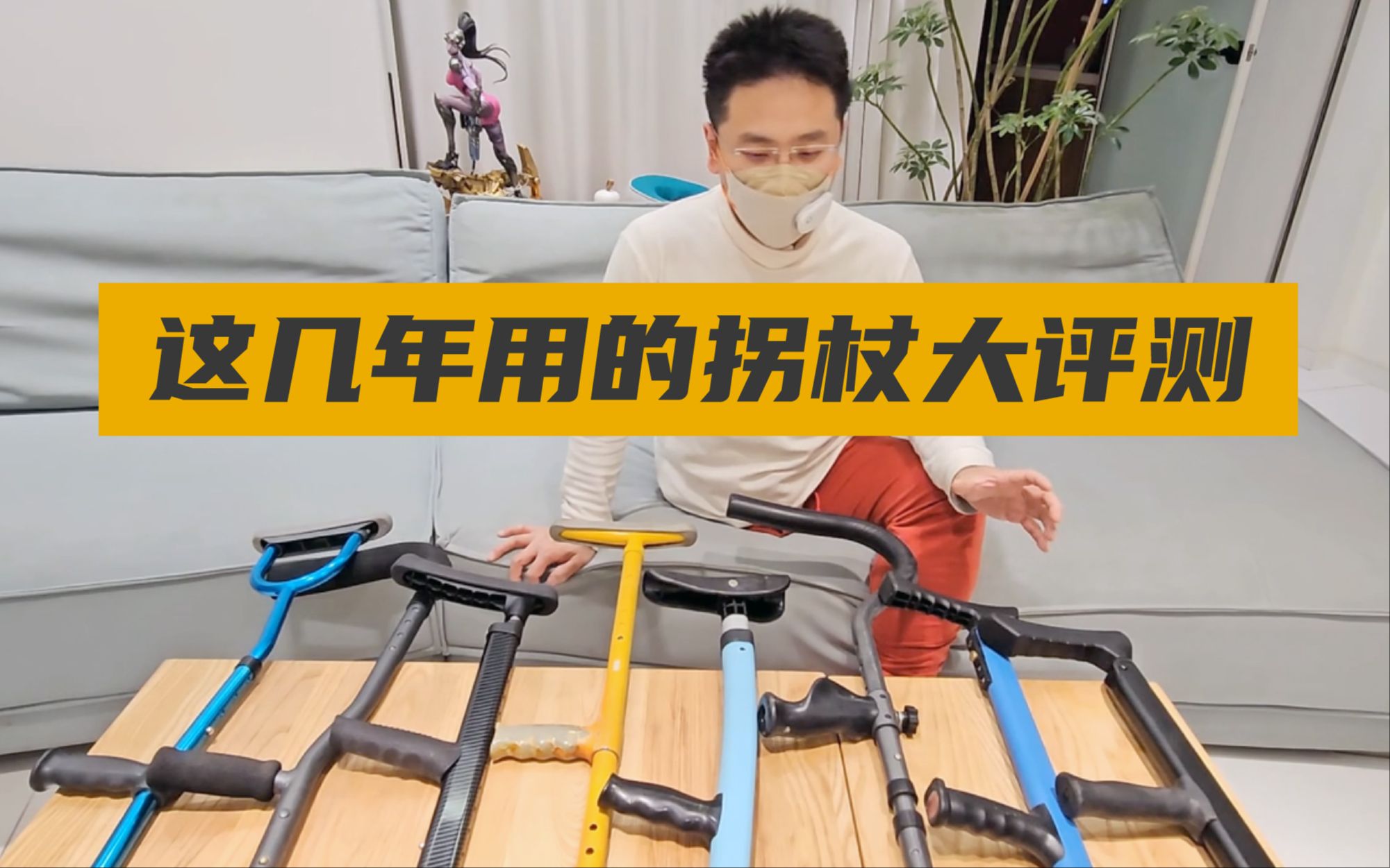奇怪评测，拐杖怎么选？1580元和138有啥区别