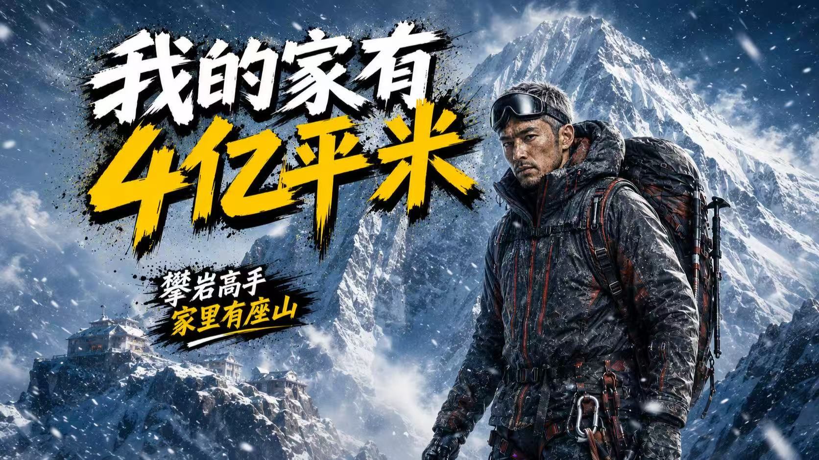 我的家有4亿平方米之雪山之巅【AI全民制作人】