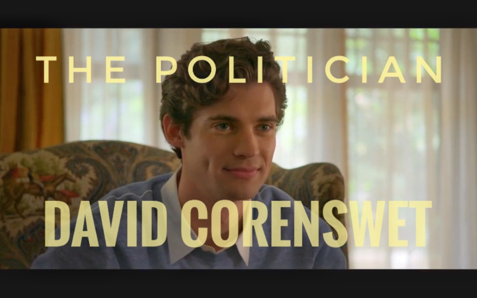 【David Corenswet】The Politician (大政治家) - River Cut