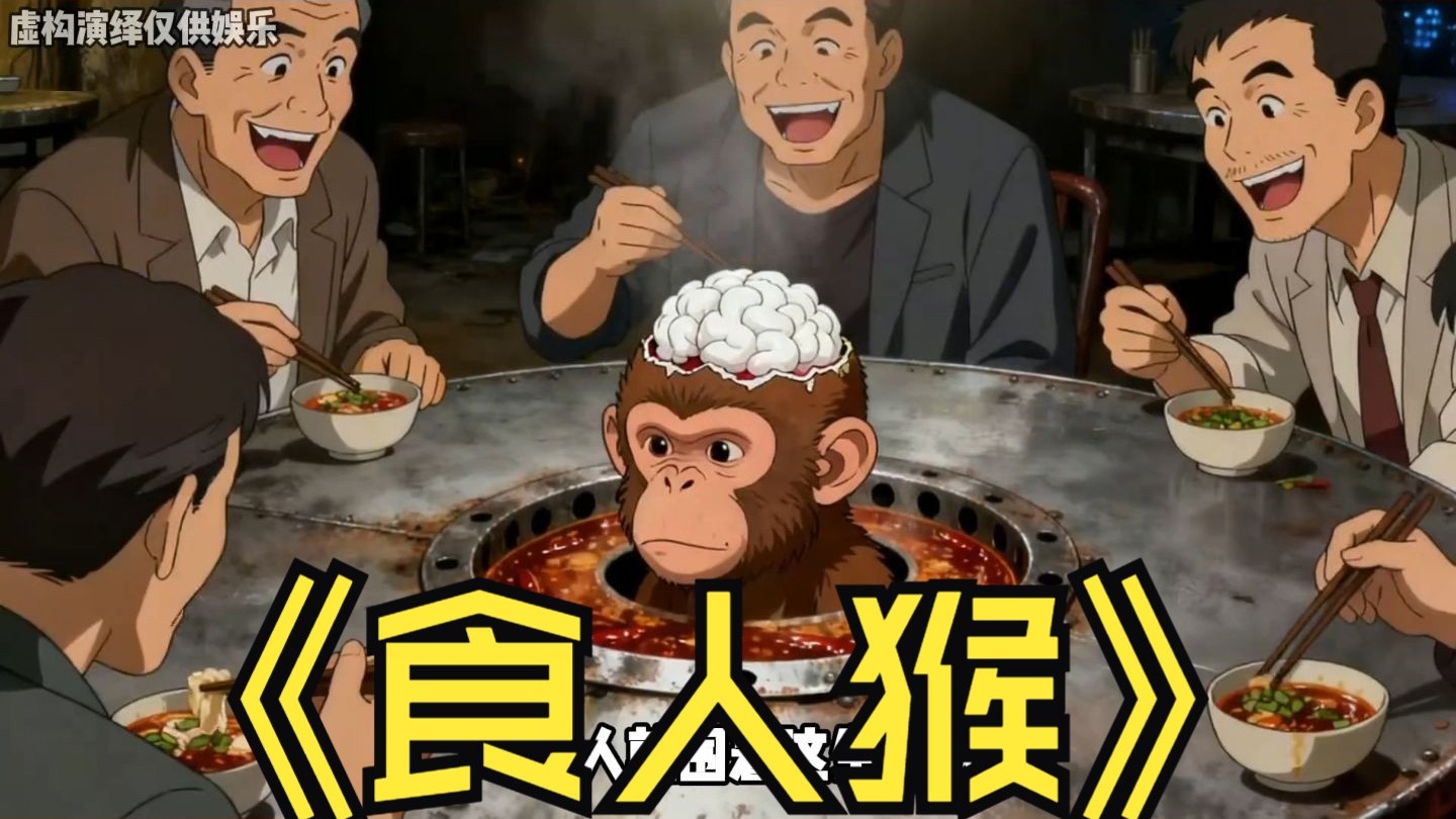 民间故事食人猴