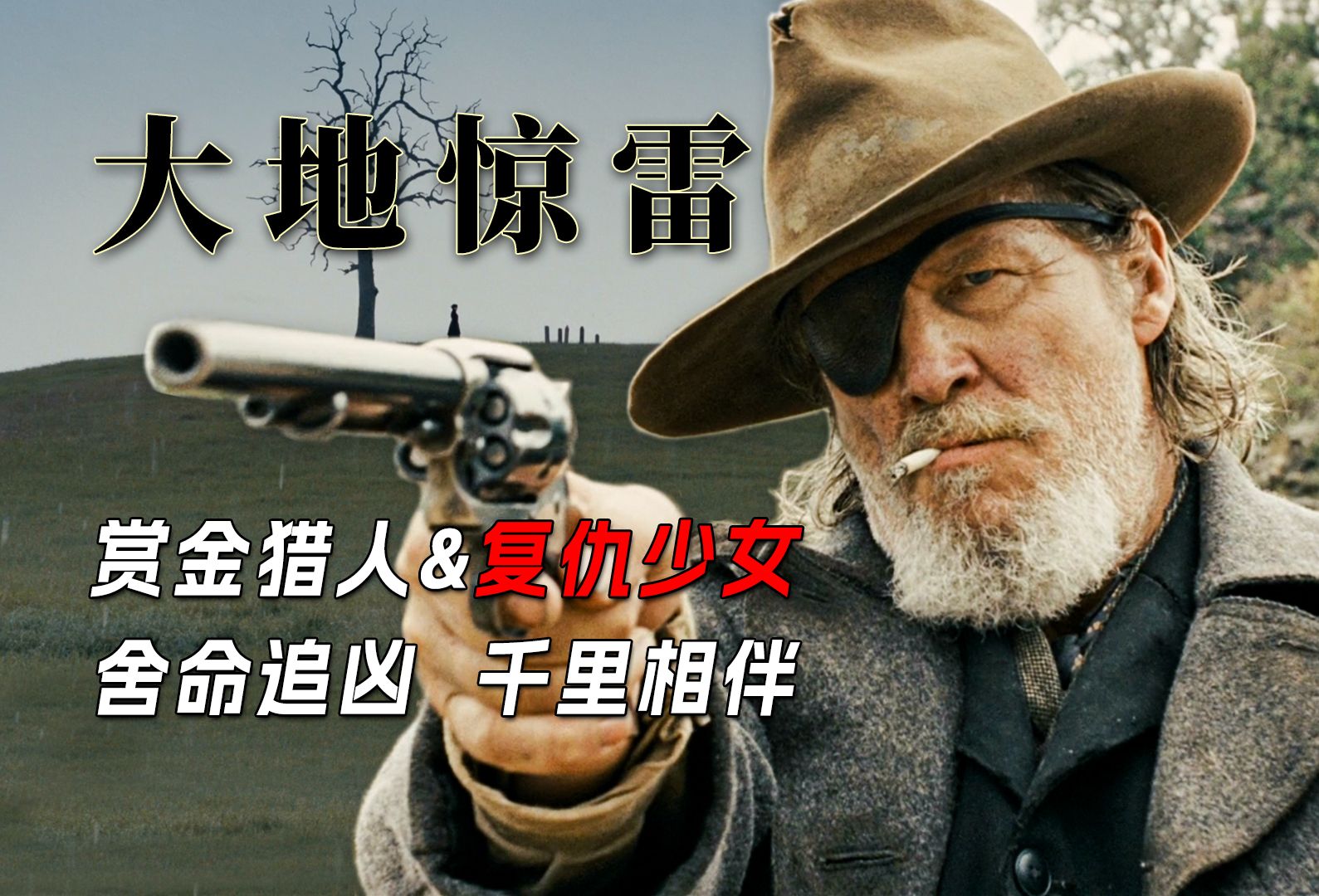 【墨菲】复仇少女与老牛仔的千里追凶，真正的勇气《大地惊雷》
