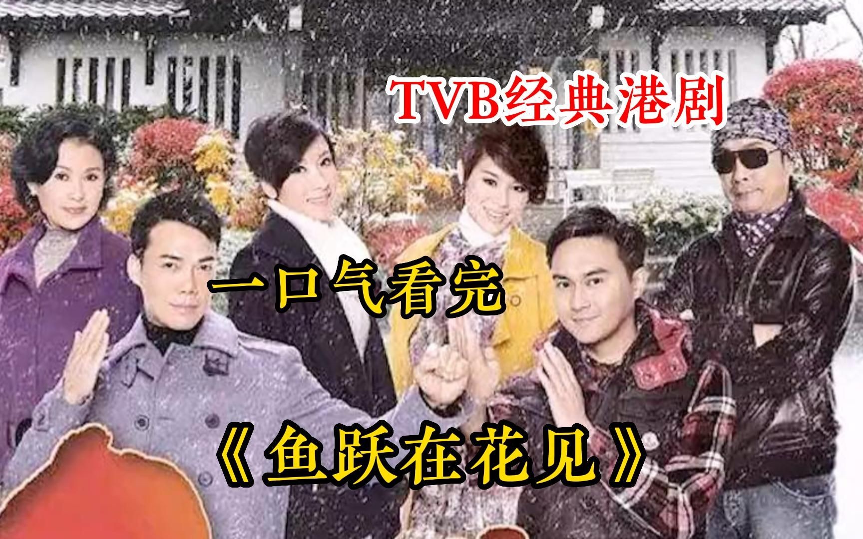 一口气看完TVB经典港剧《鱼跃在花见》，丢失的玩偶竟出现在鱼腹中，特殊缘分让三人相聚