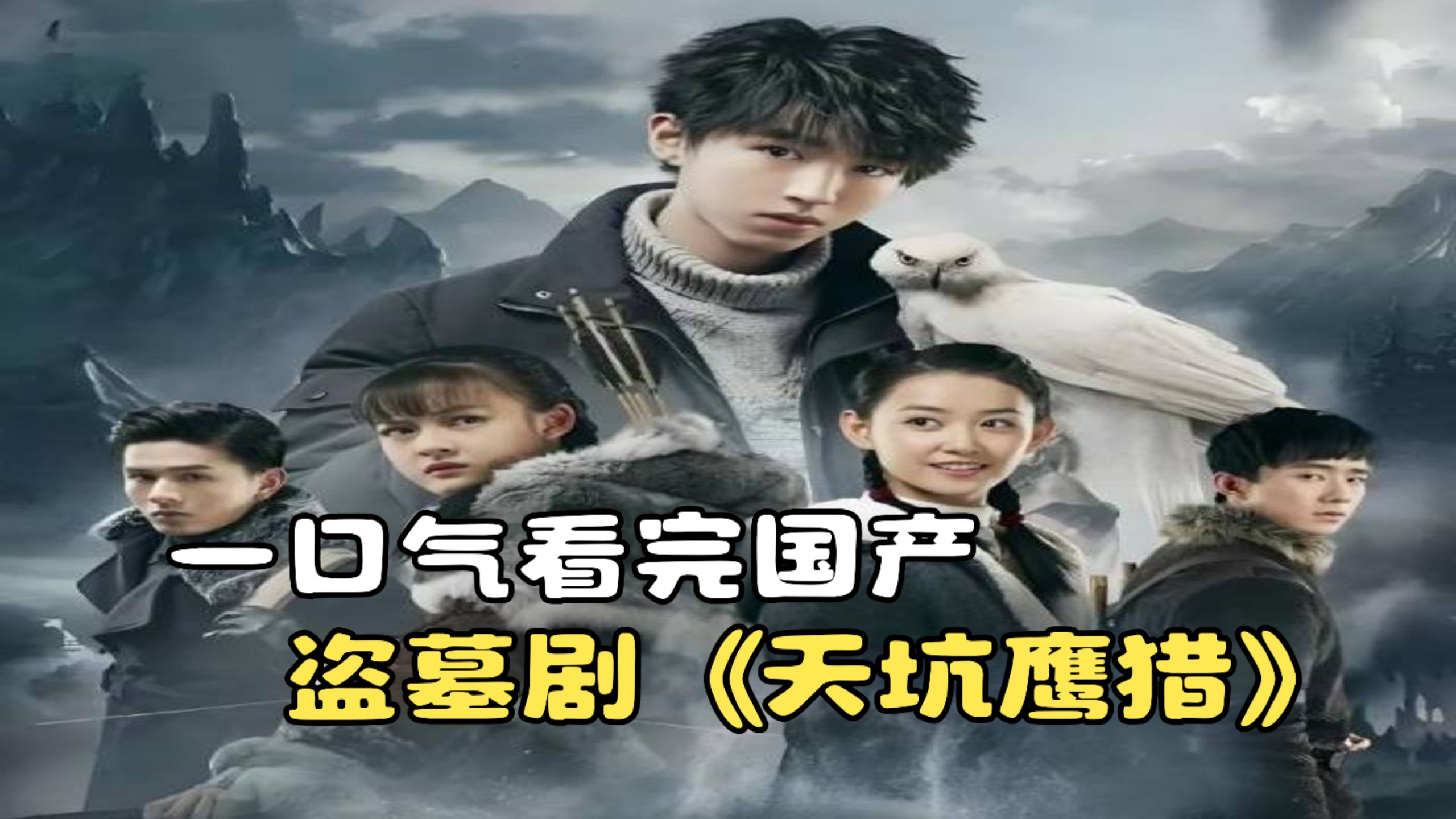一口气看完国产盗墓剧《天坑鹰猎》，少年被卷入一场盗墓探险之旅！