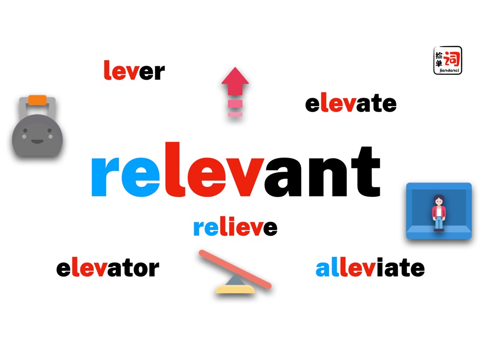单词relevant为什么既是相关的，又是重要的？本期叫兽带你搞定它！