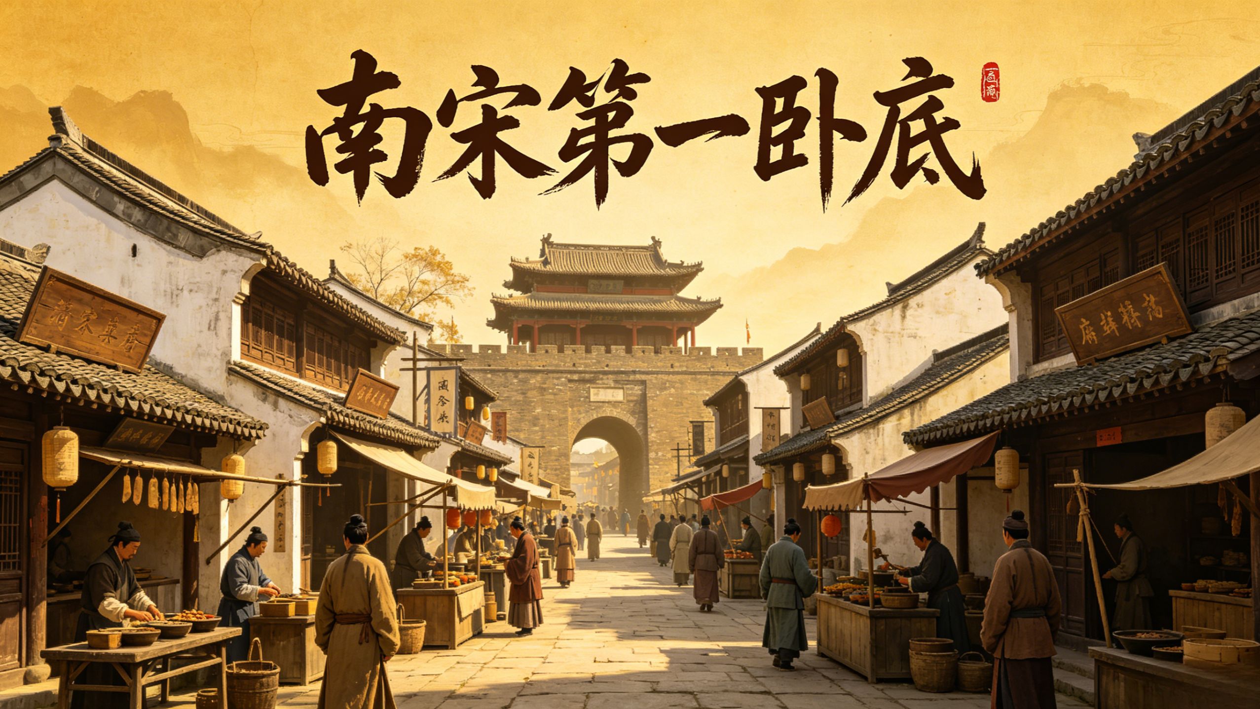 多人小说剧《南宋第一卧底》穿越历史权谋争霸