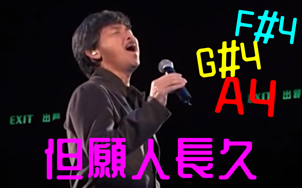 千里共嬋娟！【林子祥】【但願人長久】2007年現場 高音統計