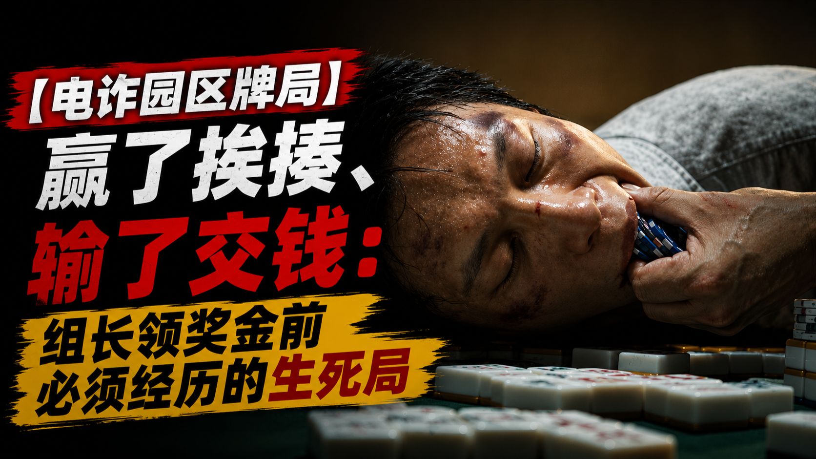 【电诈园区牌局】赢了挨揍、输了交钱：组长领奖金前必须经历的生死局