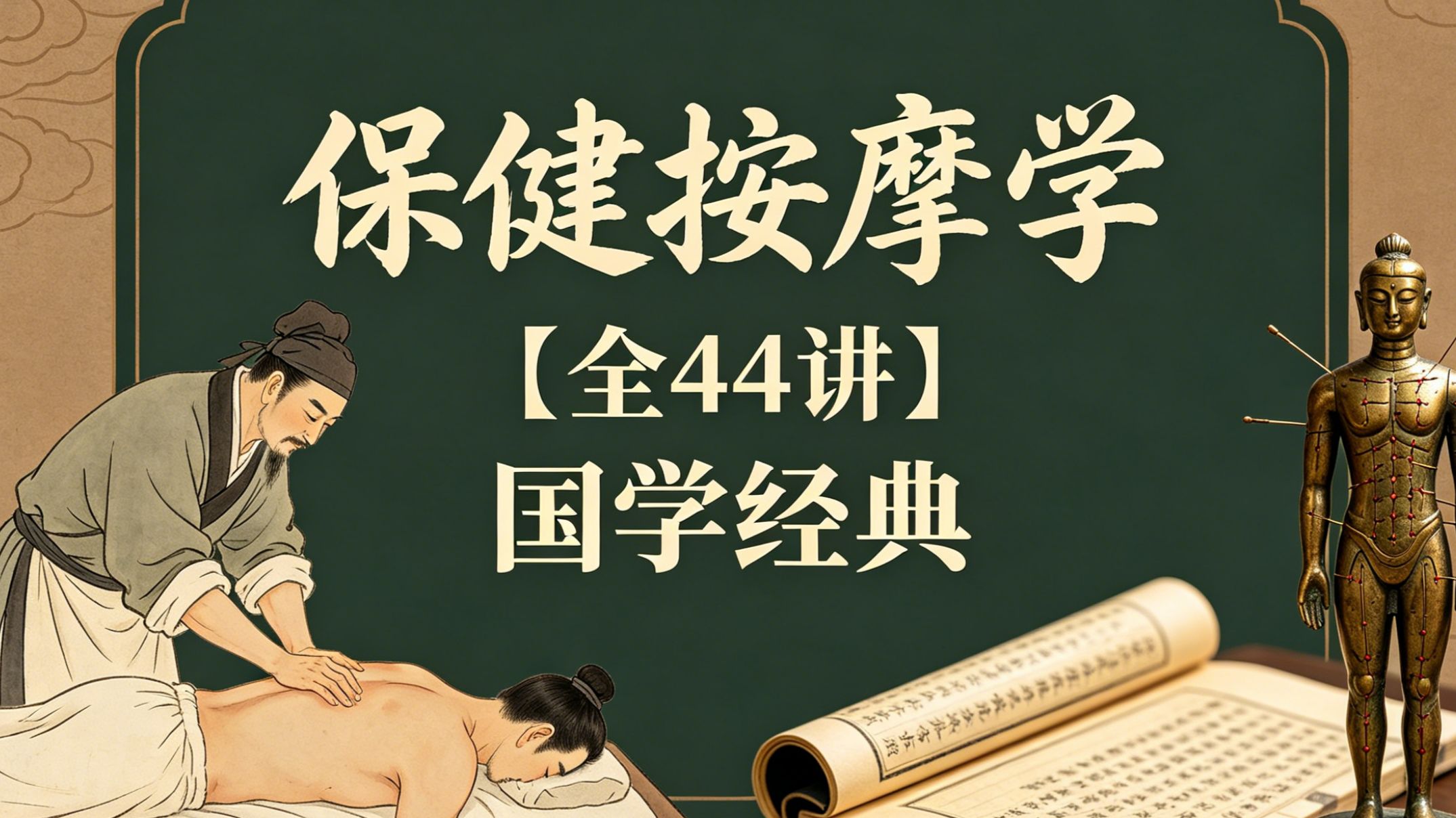 2026年保健按摩学【全44讲】