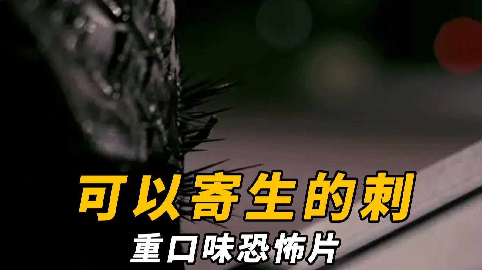 【大鹏】可以寄生在生物上的刺，重口味恐怖片《刺》