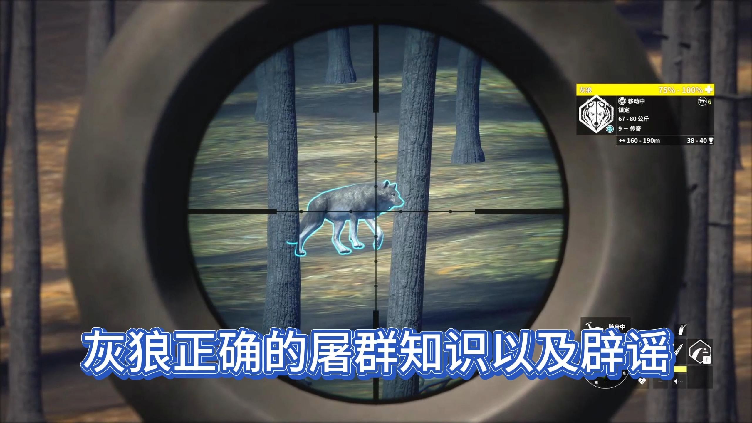 荒野的召唤-灰狼正确的屠群方法以及辟谣