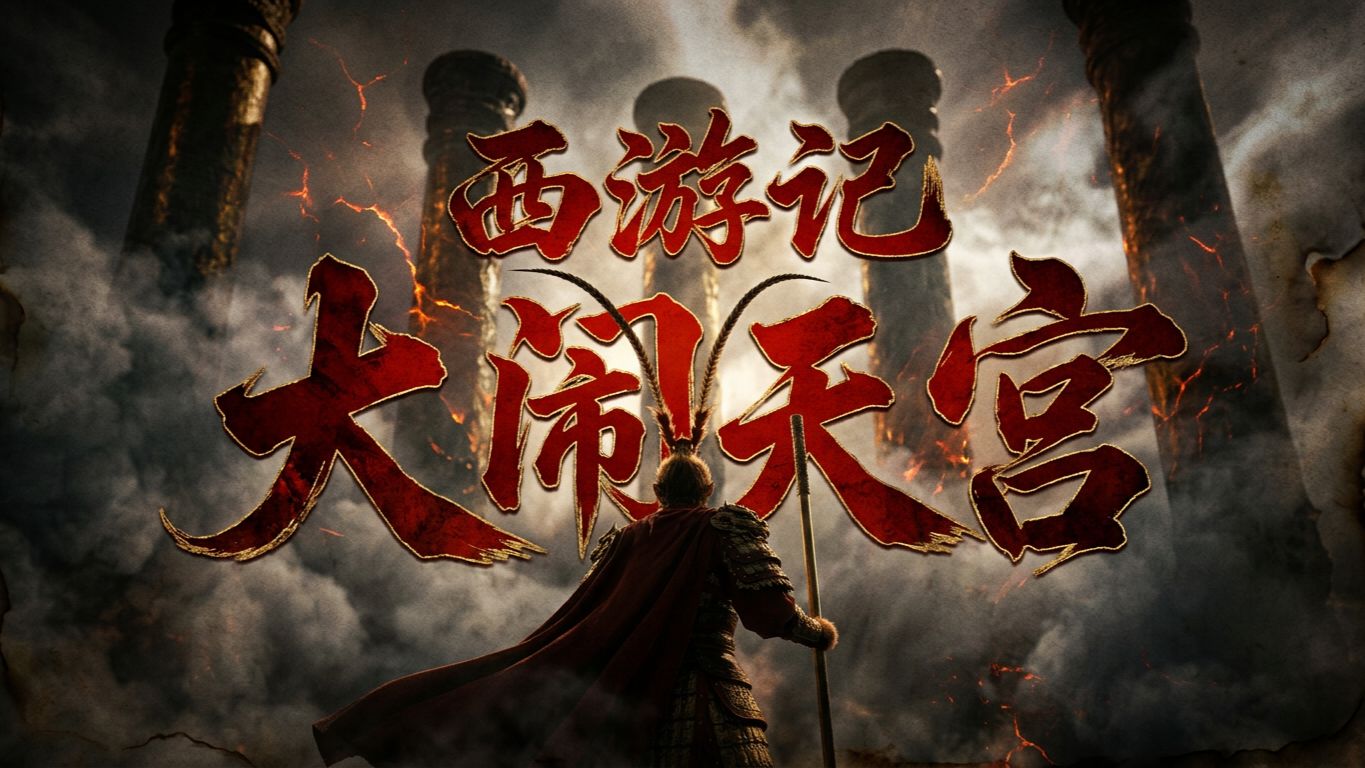 耗时140小时，上万AI时间，AI互联网微电影《西游记·大闹天宫》30分钟正片，全剧情