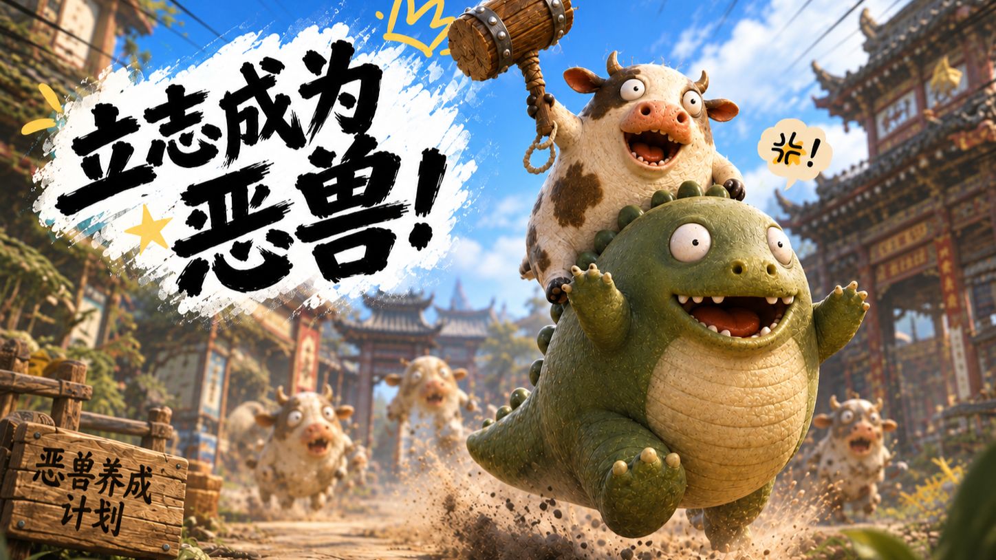 立志成为恶兽第三集【AI全民制作人】