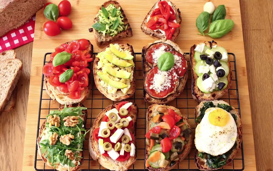 意式面包片Italian Bruschetta
